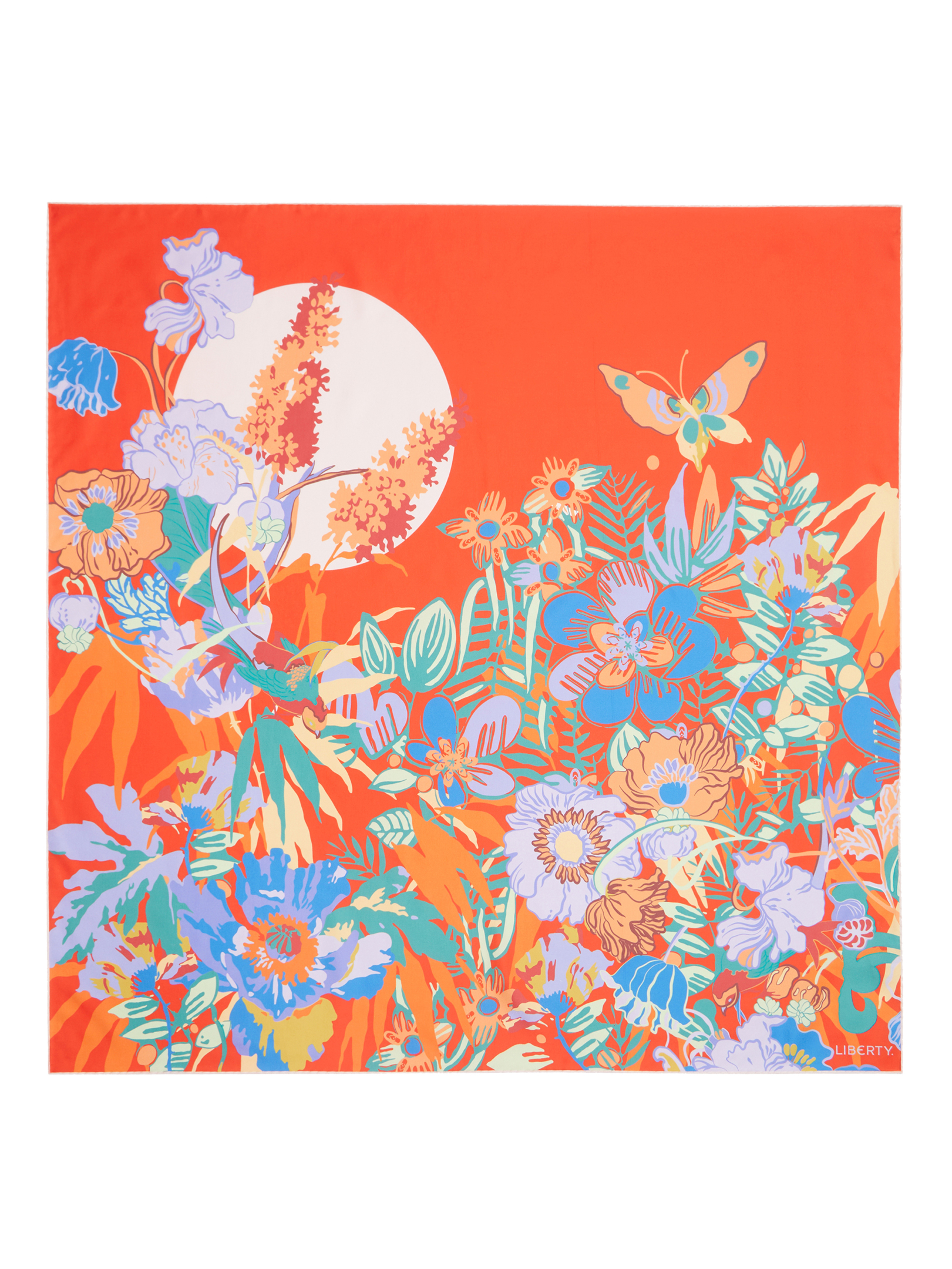 ΓΥΝΑΙΚΕΙΟ ΜΑΝΤΗΛΙ SUNSET FLOWERS  0