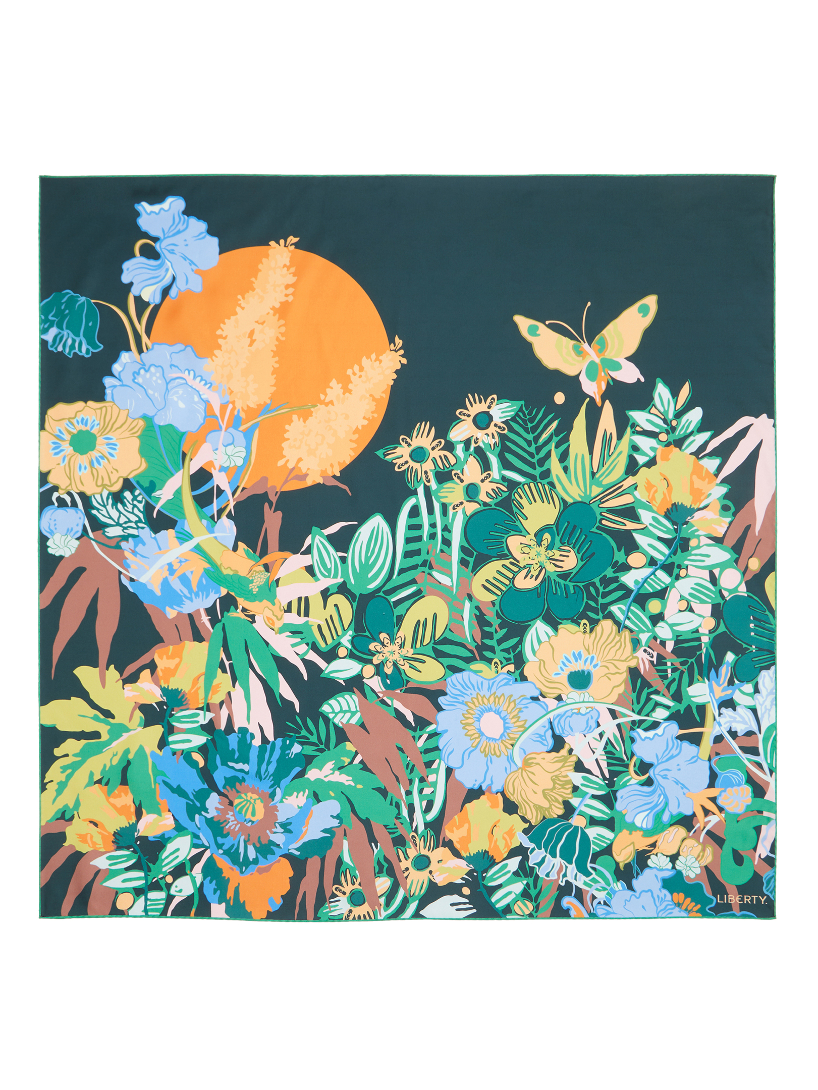 ΓΥΝΑΙΚΕΙΟ ΜΑΝΤΗΛΙ SUNSET FLOWERS  1