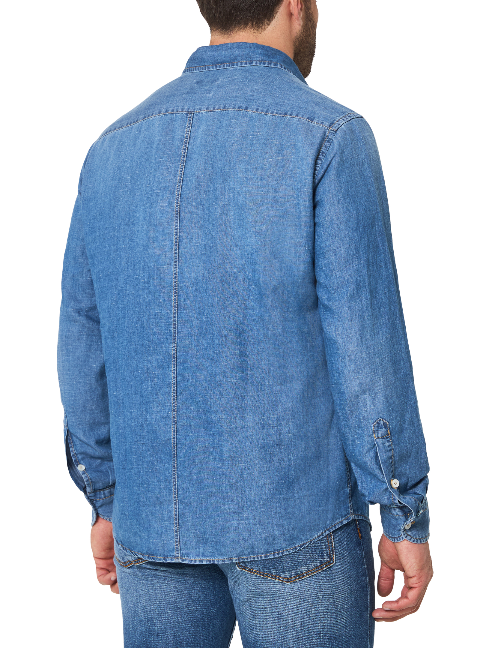 ΑΝΔΡΙΚΟ DENIM ΠΟΥΚΑΜΙΣΟ 2