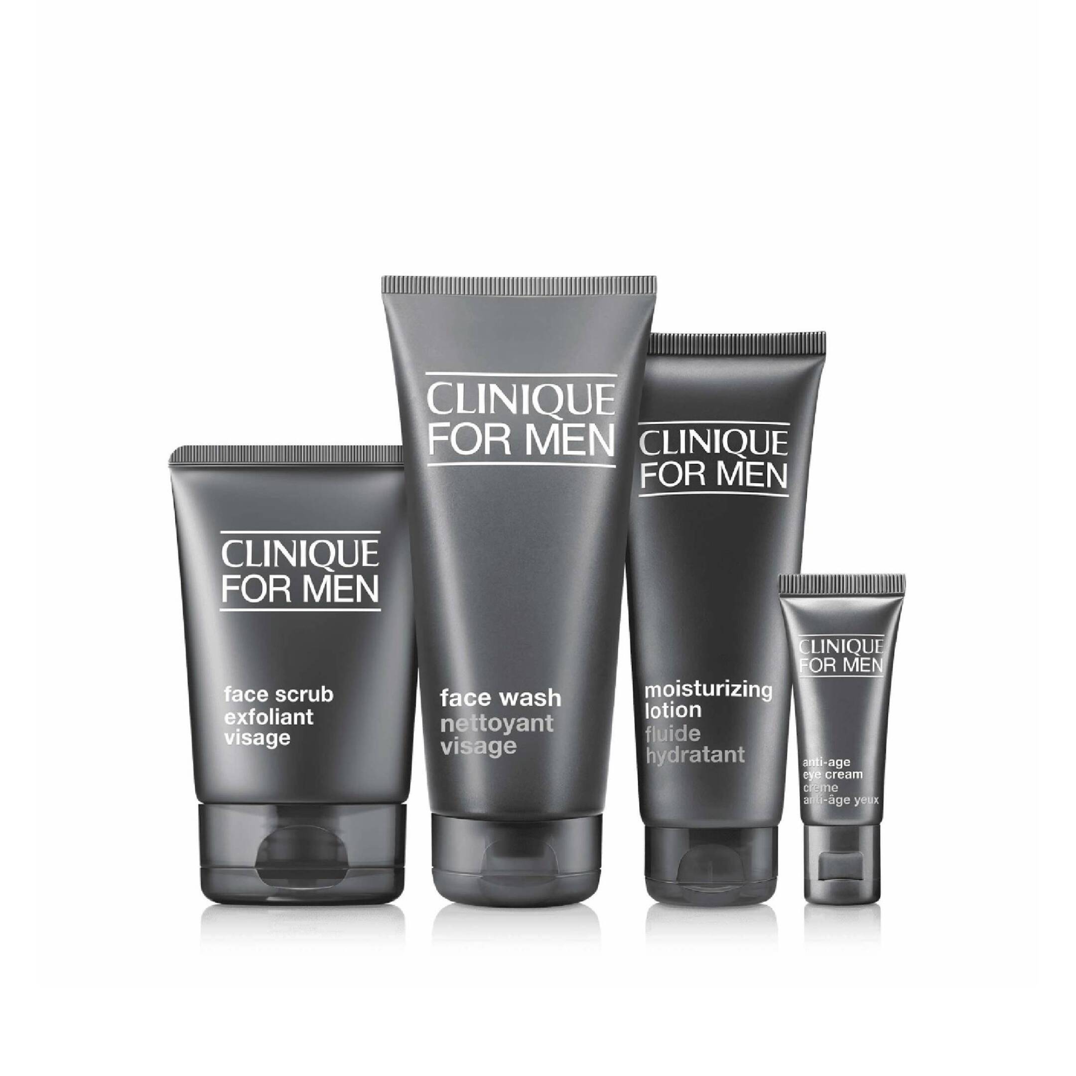 GREAT FOR HIM: CLINIQUE FOR MEN SET FOR DRY COMBINATION SKIN 1