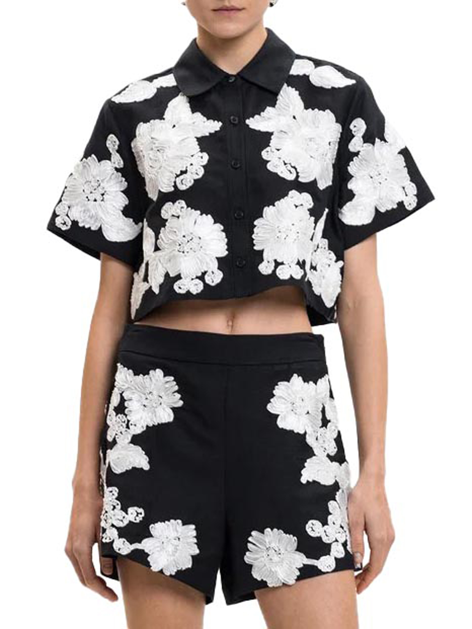 ΓΥΝΑΙΚΕΙΟ CROPPED ΠΟΥΚΑΜΙΣΟ CALLIE 1