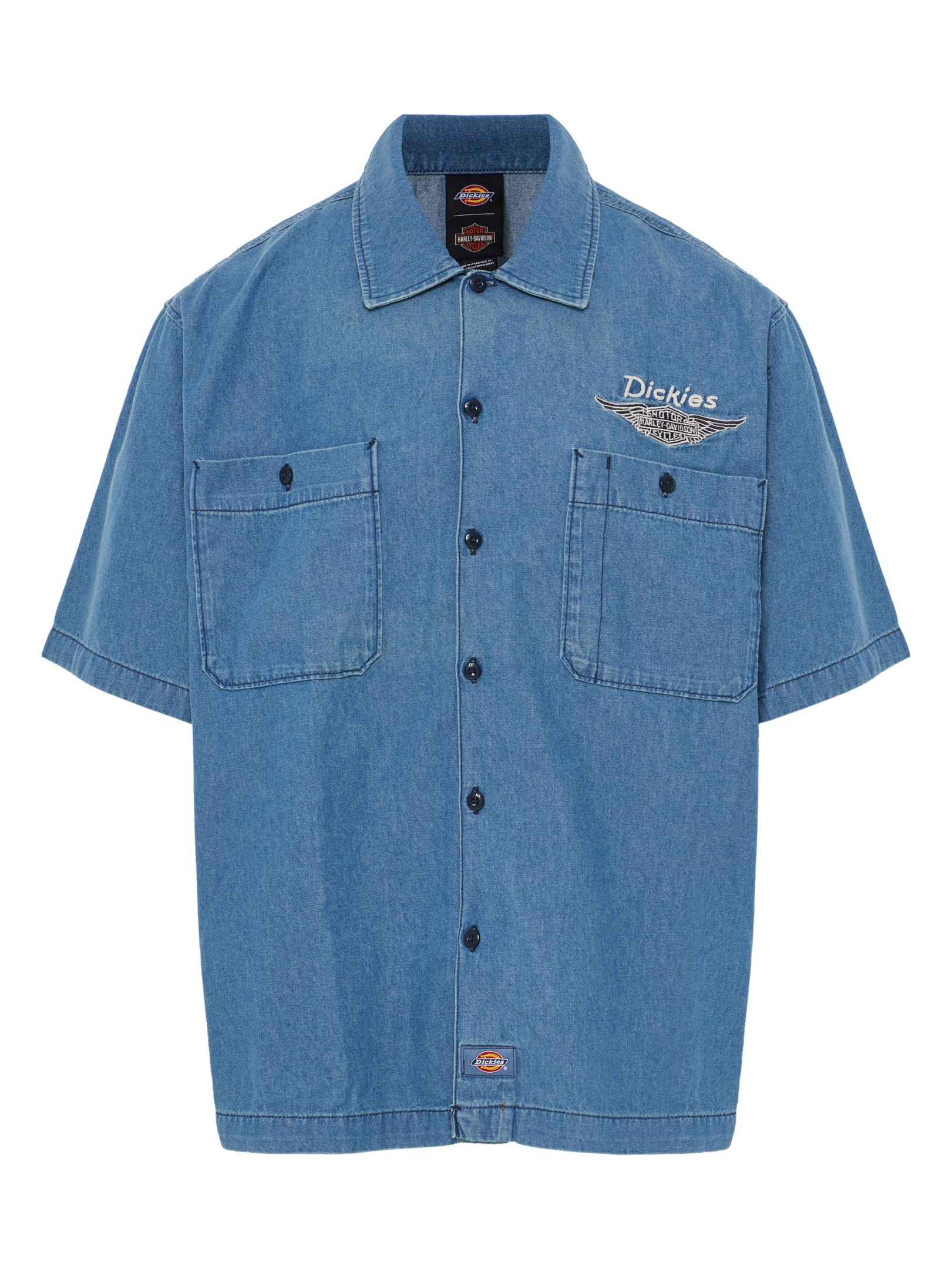 ΑΝΔΡΙΚΟ DENIM ΠΟΥΚΑΜΙΣΟ DICKIES X HD BOXY CHAMBRAY 0