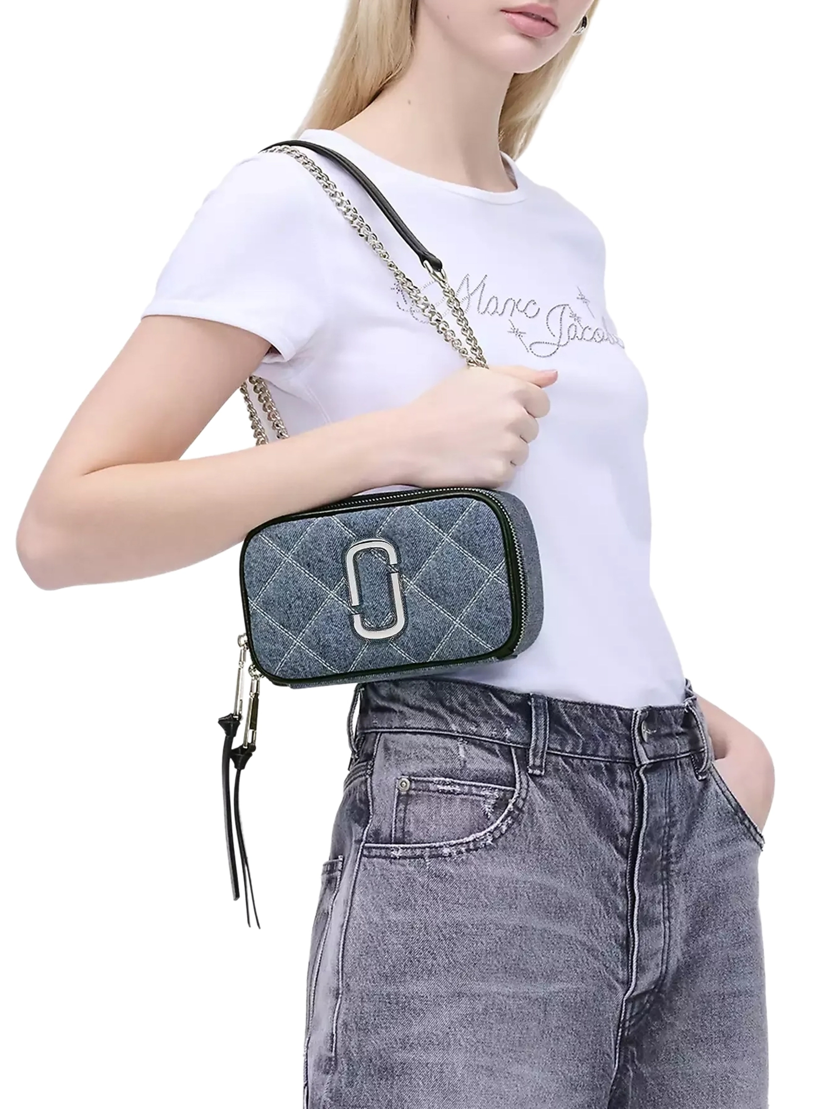 ΓΥΝΑΙΚΕΙΑ ΤΣΑΝΤΑ ΧΙΑΣΤΙ THE QUILTED DENIM SOFTHOT 4