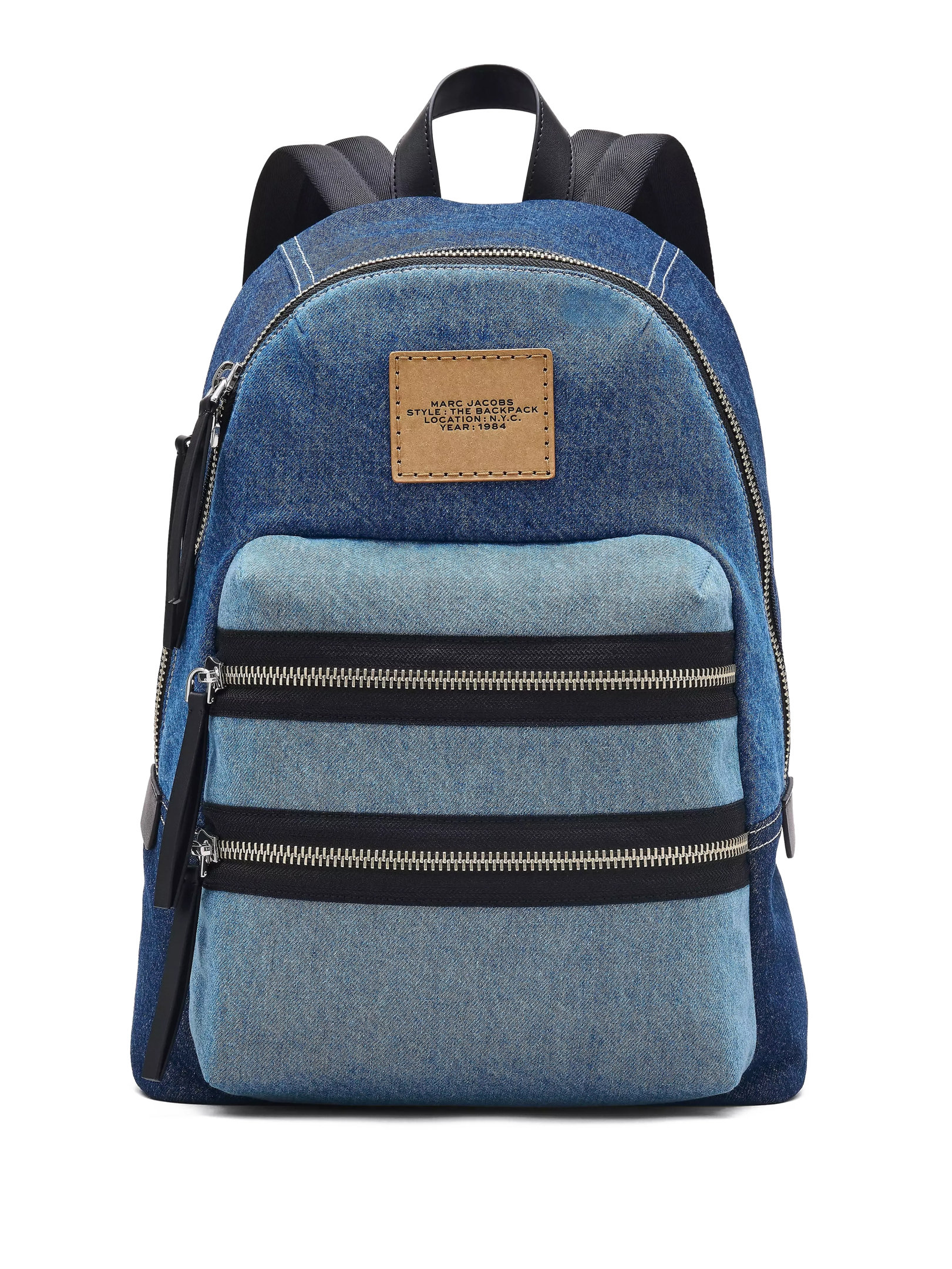 ΓΥΝΑΙΚΕΙΟ ΣΑΚΙΔΙΟ ΠΛΑΤΗΣ THE BIKER COLORBLOCK DENIM LARGE BACKPACK 0