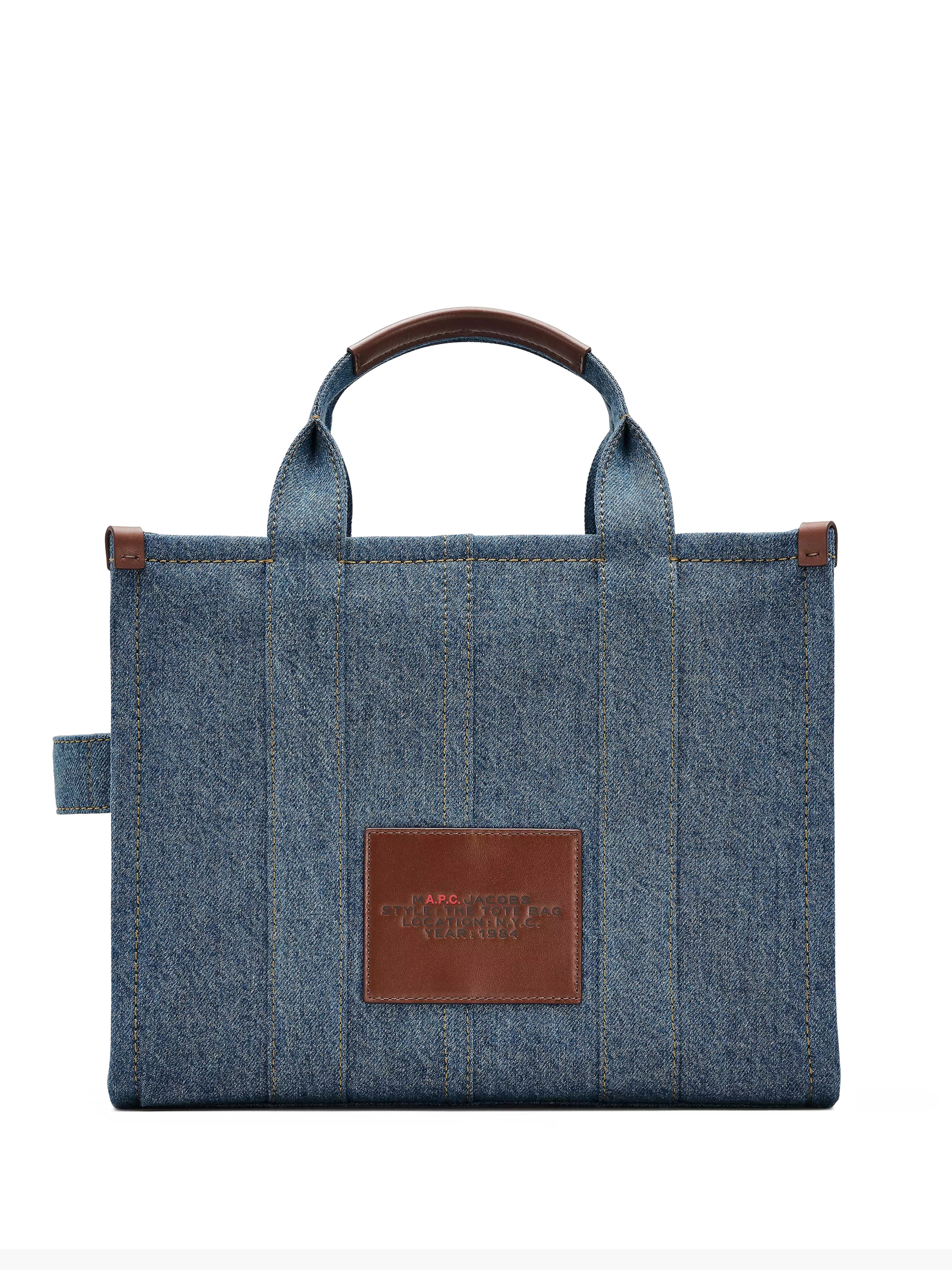 ΓΥΝΑΙΚΕΙΑ ΤΣΑΝΤΑ ΧΕΙΡΟΣ THE A.P.C. X MARC JACOBS DENIM MEDIUM TOTE BAG 1