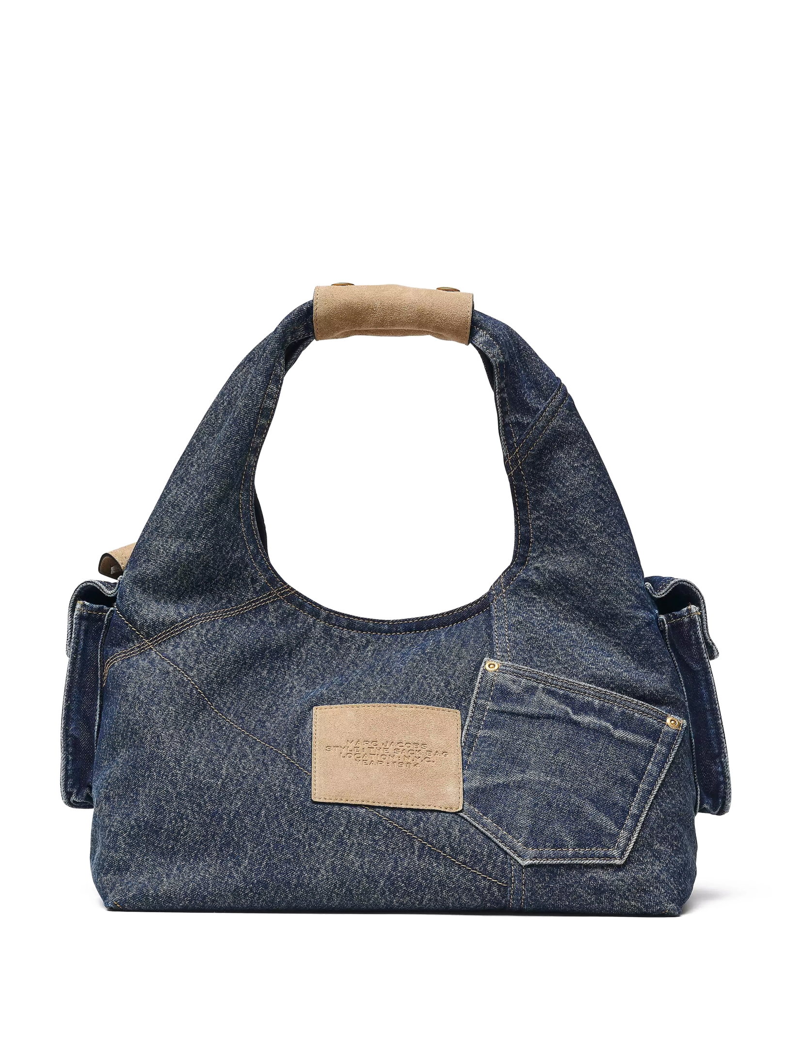 ΓΥΝΑΙΚΕΙΑ ΤΣΑΝΤΑ ΩΜΟΥ THE DENIM SUEDE CARGO SACK BAG 1