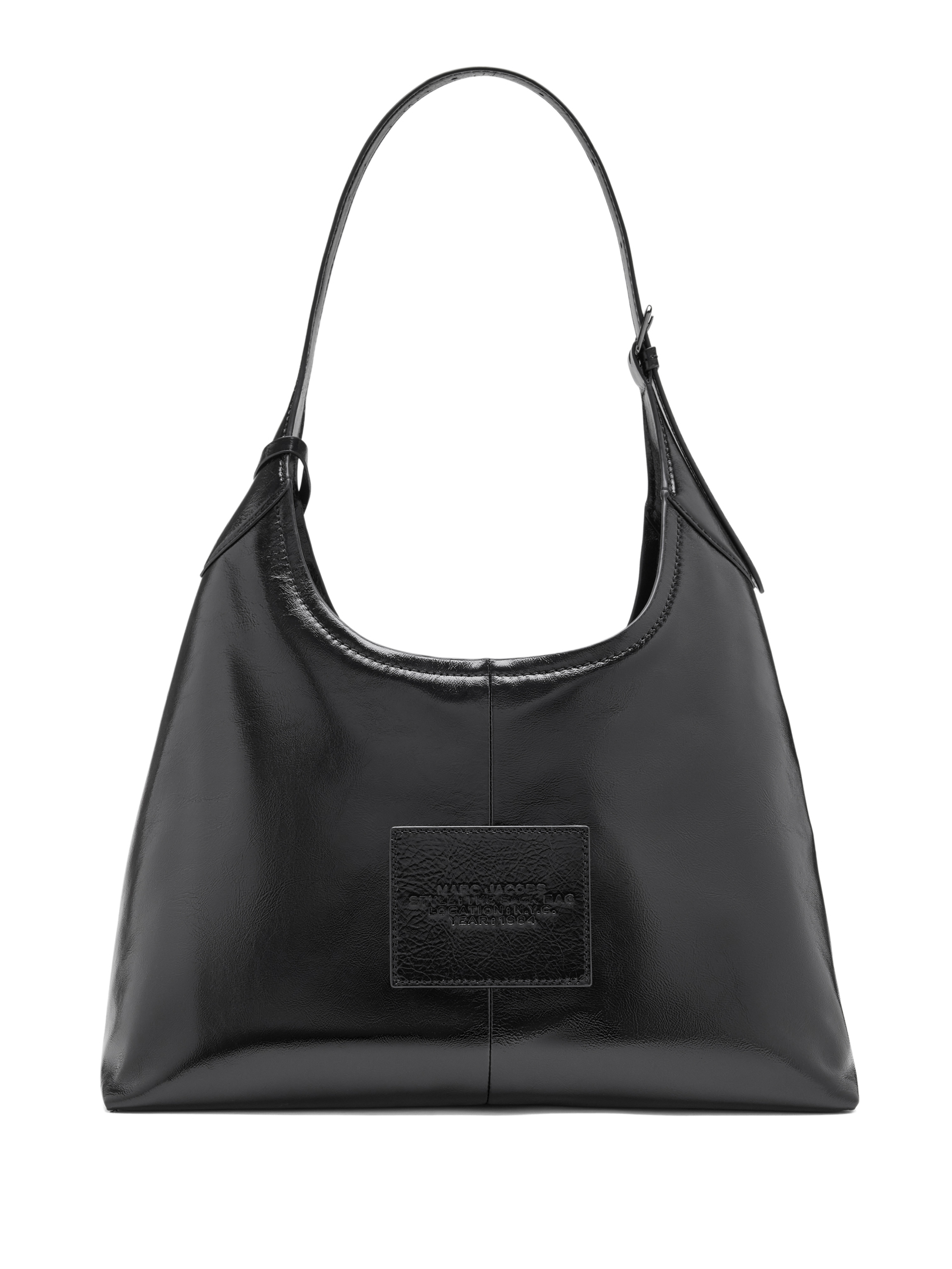 ΓΥΝΑΙΚΕΙΑ ΤΣΑΝΤΑ ΩΜΟΥ BELTED SACK BAG IN CRINKLE LEATHER 1