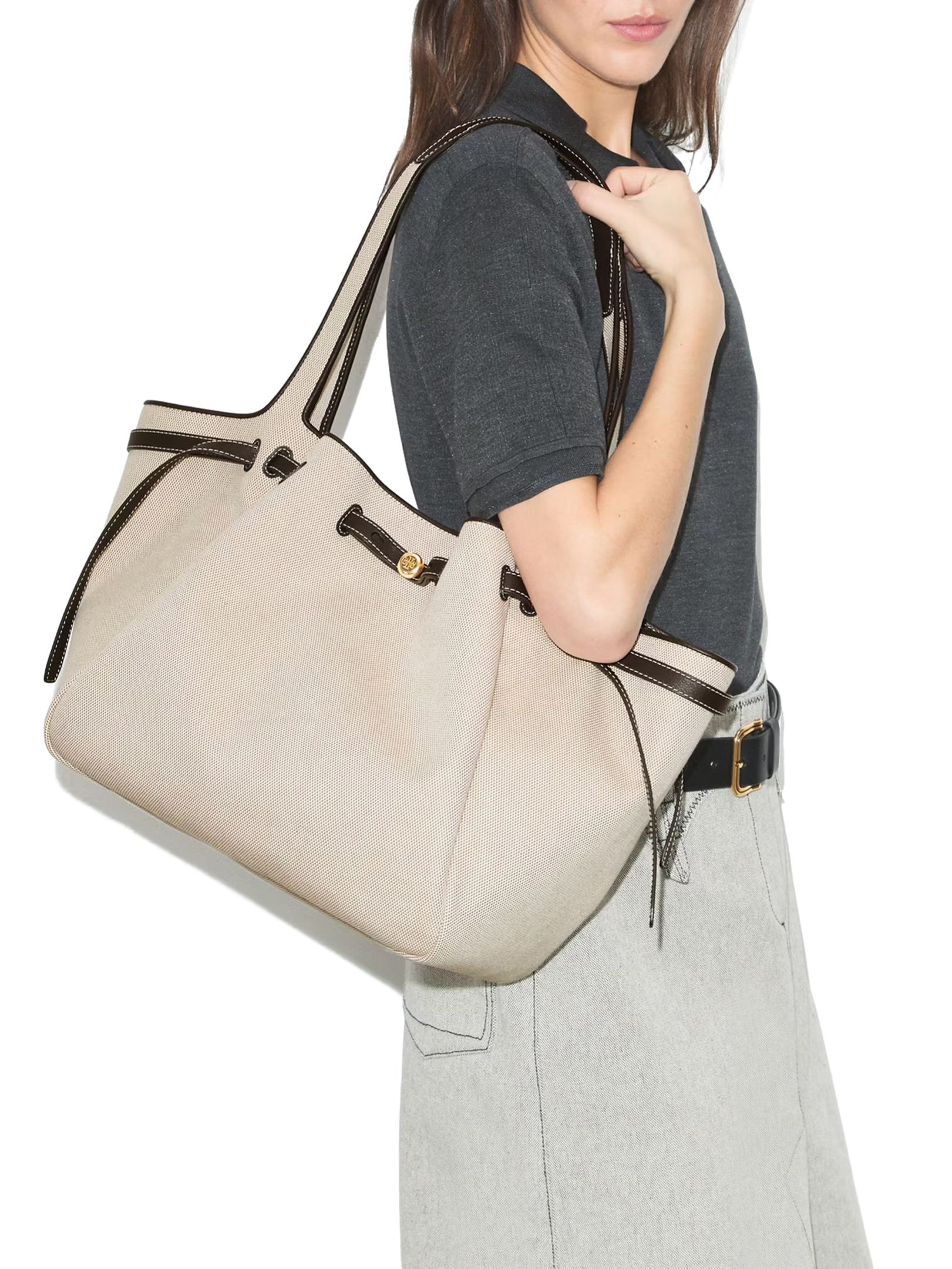 ΓΥΝΑΙΚΕΙΑ ΤΣΑΝΤΑ ΩΜΟΥ ROMY CANVAS TOTE 3