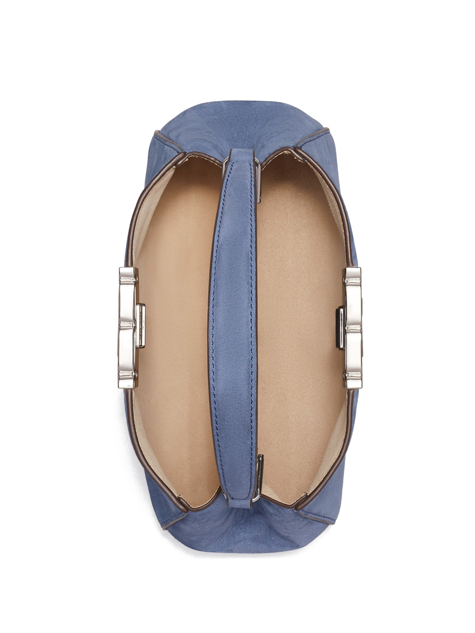 ΓΥΝΑΙΚΕΙΑ ΤΣΑΝΤΑ ΧΕΙΡΟΣ ELEANOR NUBUCK MINI SATCHEL 2