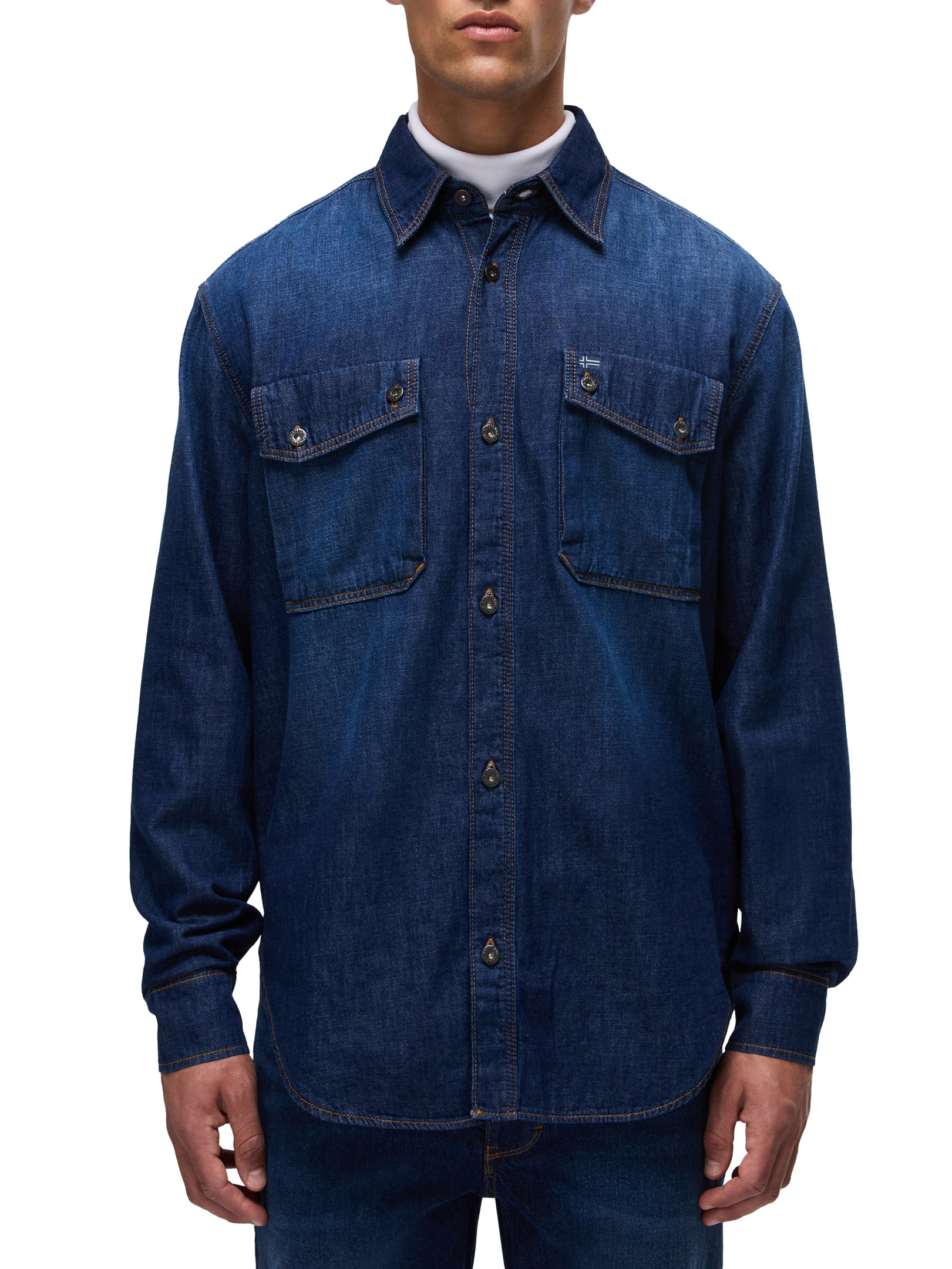 ΑΝΔΡΙΚΟ ΠΟΥΚΑΜΙΣΟ DENIM O-KIENE LS 1