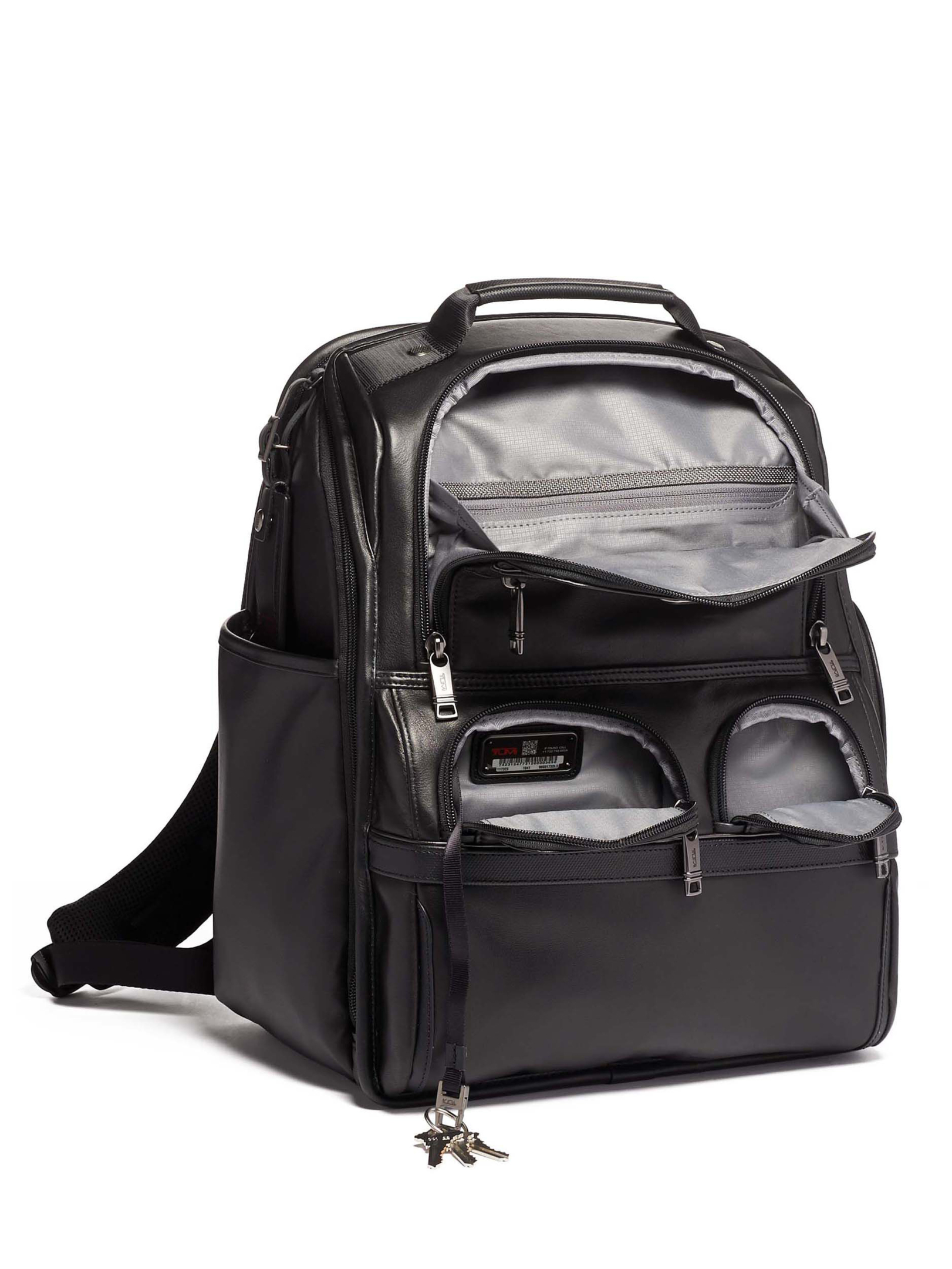 ΔΕΡΜΑΤΙΝΟ ΣΑΚΙΔΙΟ ΠΛΑΤΗΣ ALPHA 3 COMPACT  2