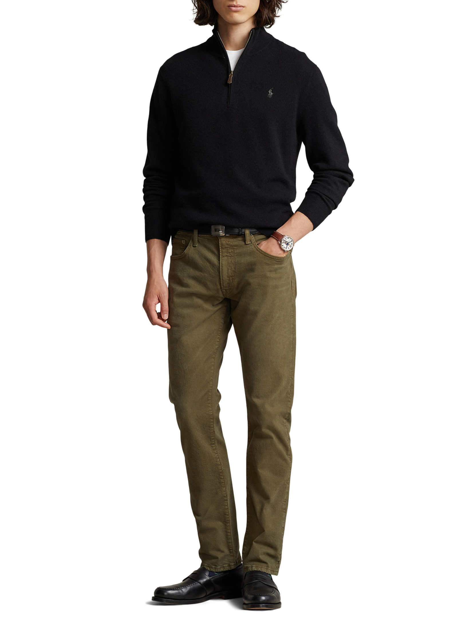 ΑΝΔΡΙΚΟ ΜΑΛΛΙΝΟ ΠΟΥΛΟΒΕΡ HALF-ZIP 2