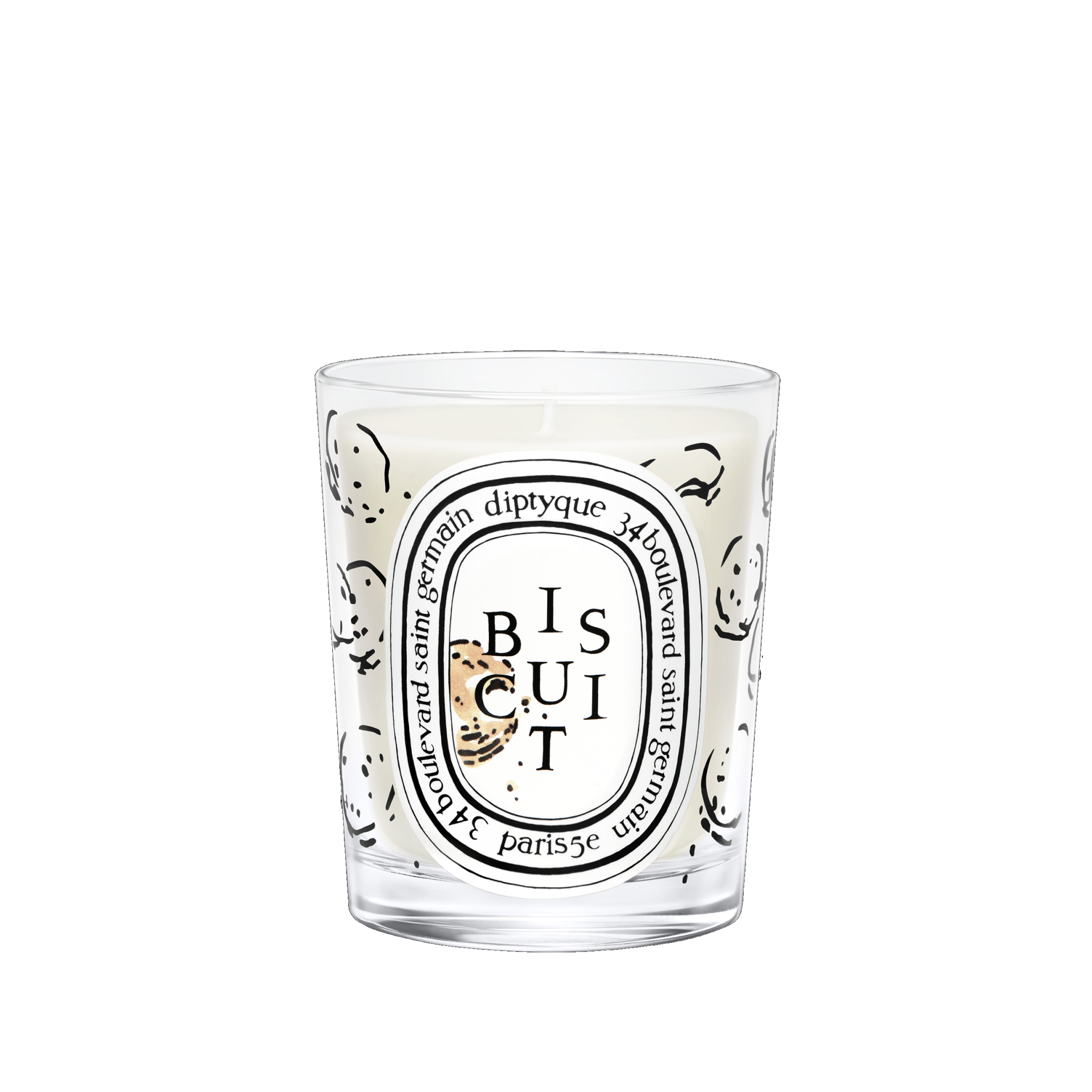 DIPTYQUE BISCUIT SCENTED CANDLE attica