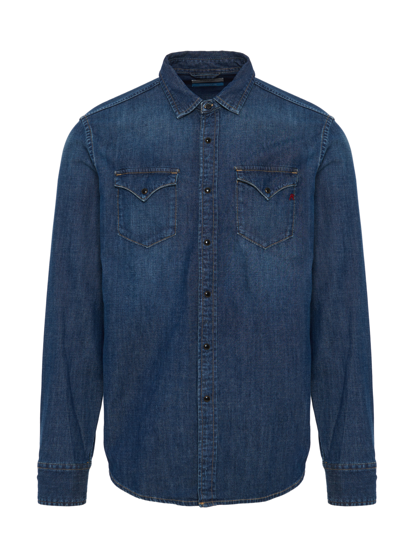 ΑΝΔΡΙΚΟ DENIM ΠΟΥΚΑΜΙΣΟ 0