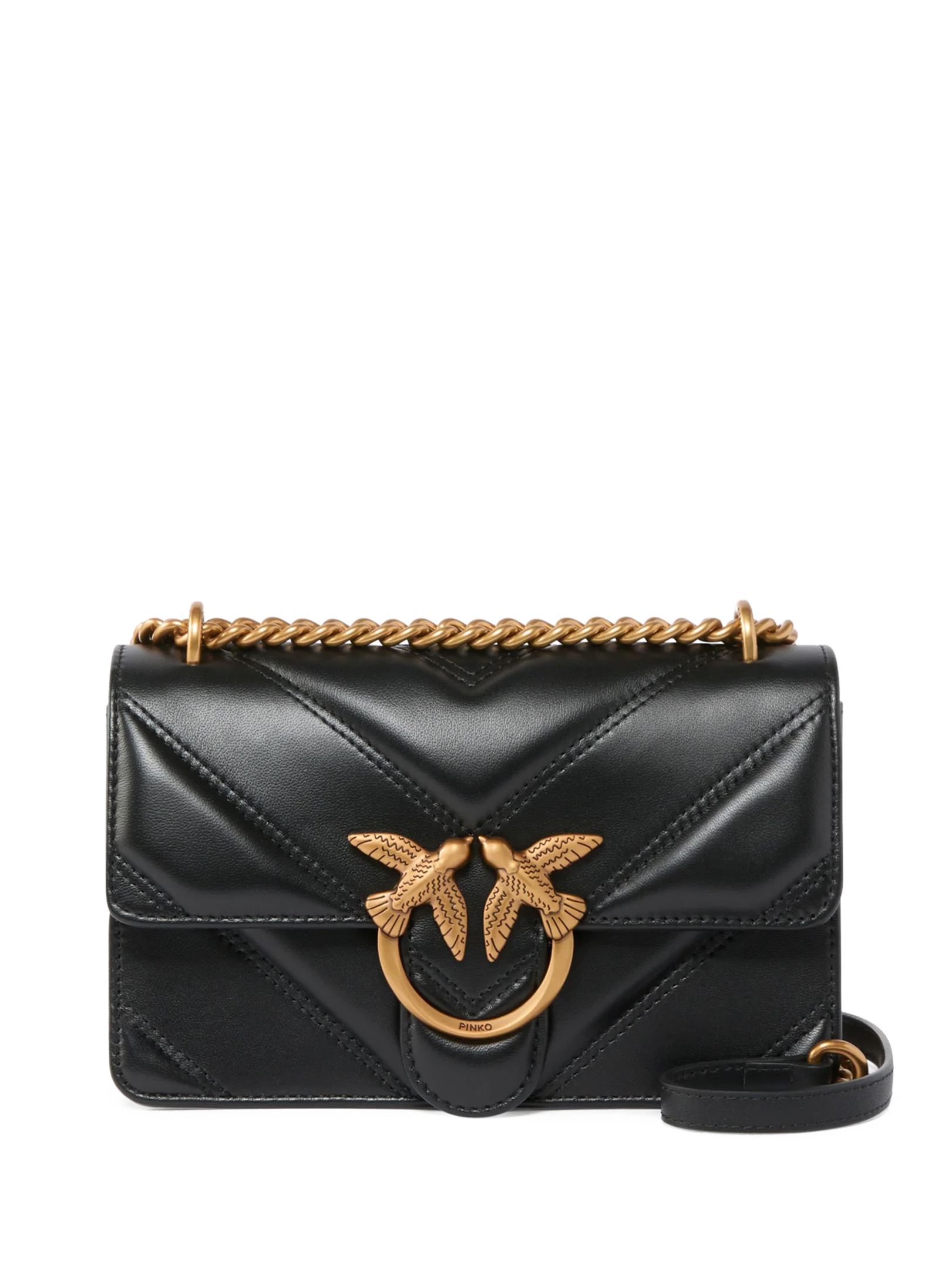 ΓΥΝΑΙΚΕΙΑ ΔΕΡΜΑΤΙΝΗ ΤΣΑΝΤΑ ΩΜΟΥ LOVE ONE MINI  1