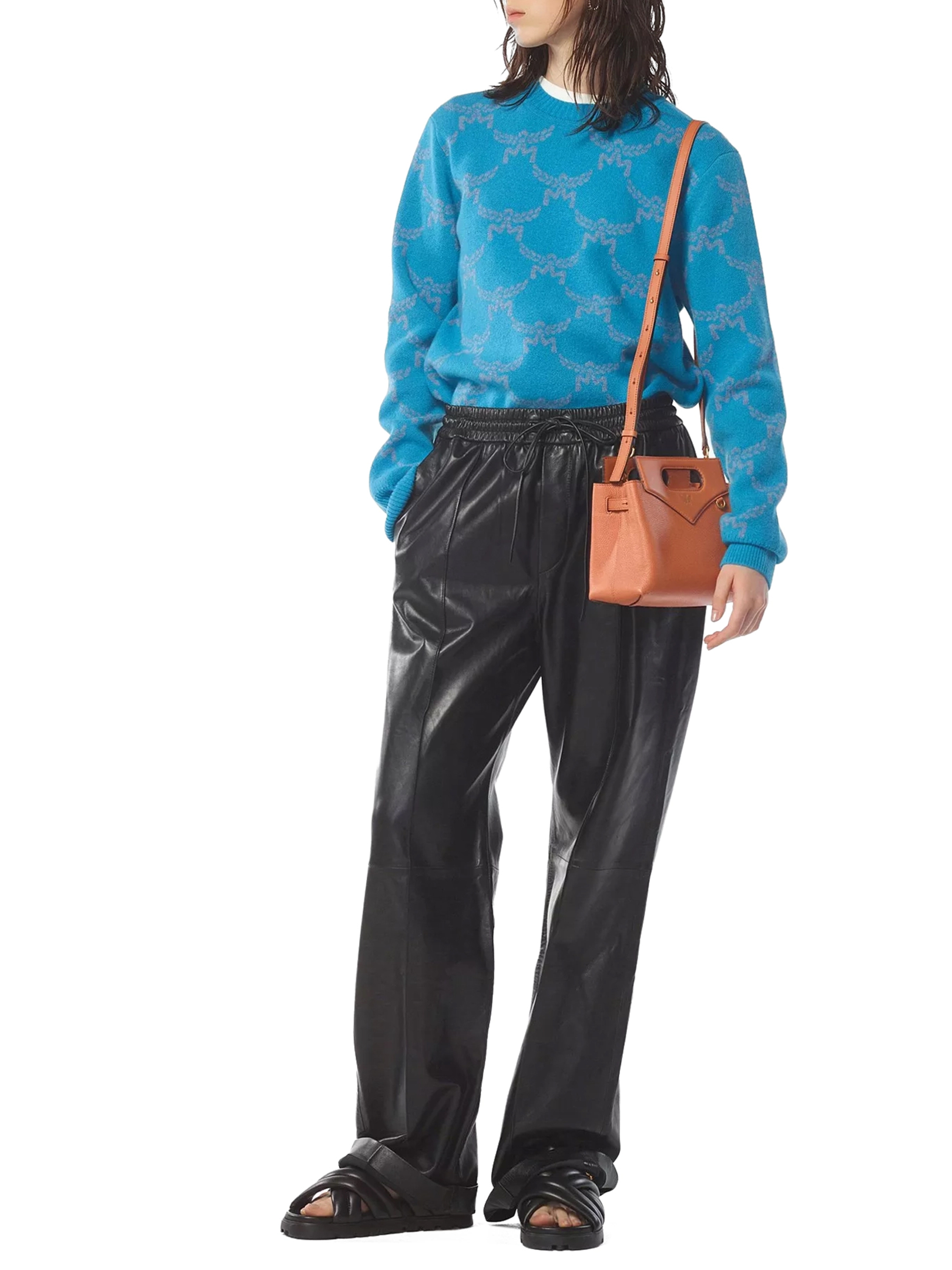 ΓΥΝΑΙΚΕΙΑ ΔΕΡΜΑΤΙΝΗ ΤΣΑΝΤΑ ΧΙΑΣΤΙ DIAMOND SOFT ΜΙΝΙ 4