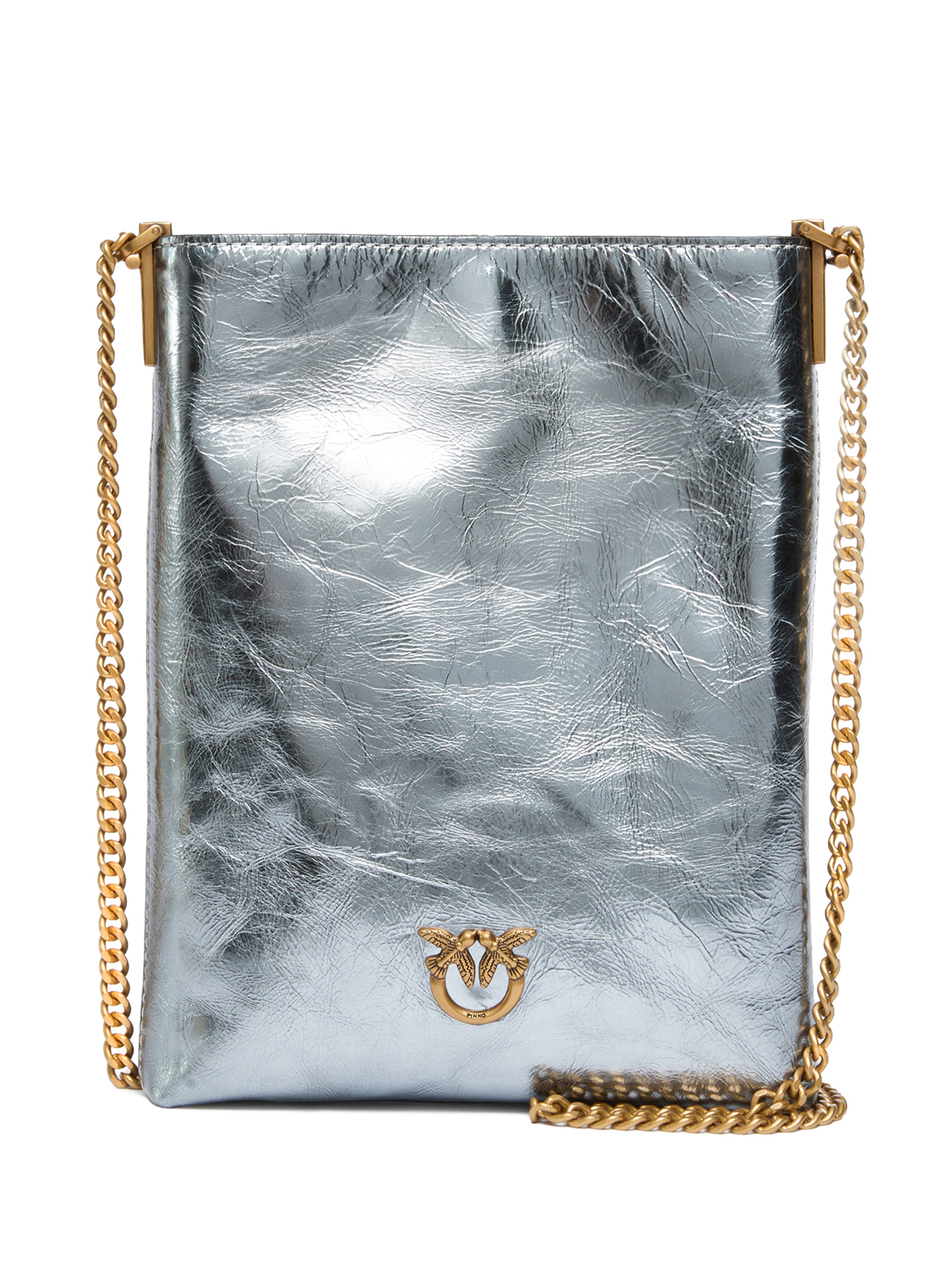 ΓΥΝΑΙΚΕΙΑ ΔΕΡΜΑΤΙΝΗ ΤΣΑΝΤΑ ΧΙΑΣΤΙ FLAT SATCHEL  0