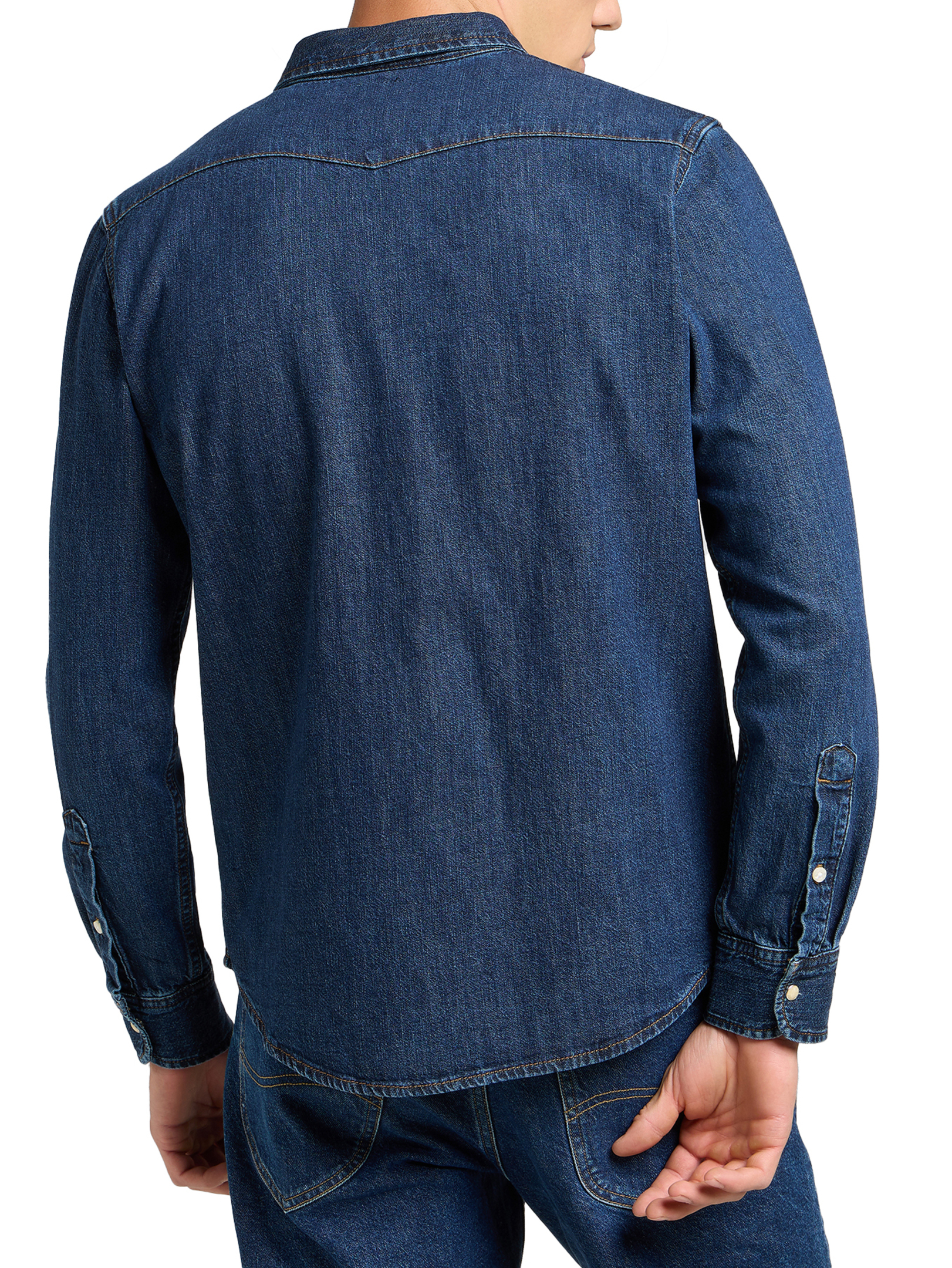 ΑΝΔΡΙΚΟ DENIM ΠΟΥΚΑΜΙΣΟ WESTERN 2