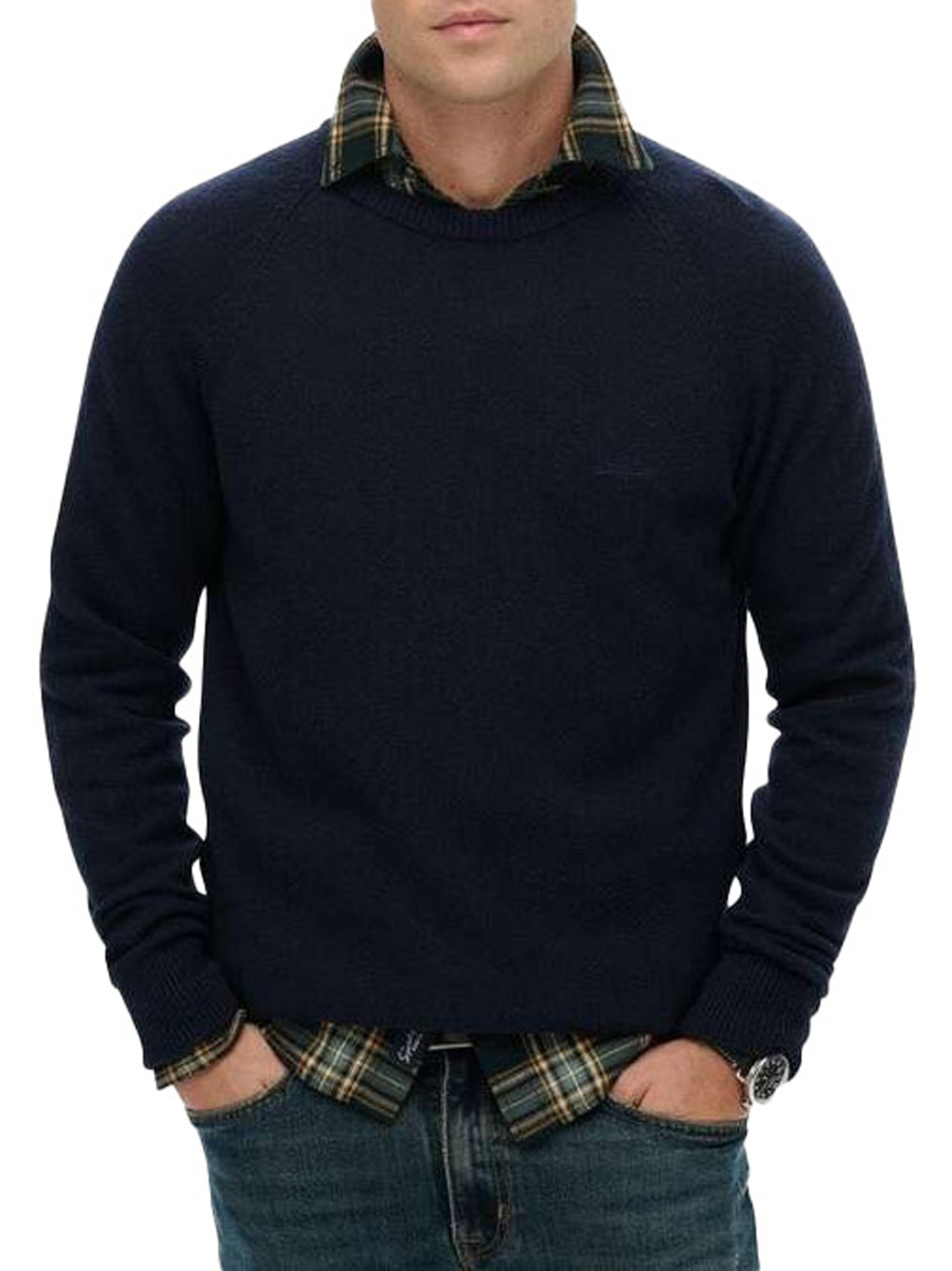 ΑΝΔΡΙΚΟ ΠΟΥΛΟΒΕΡ WOOL BLEND 1