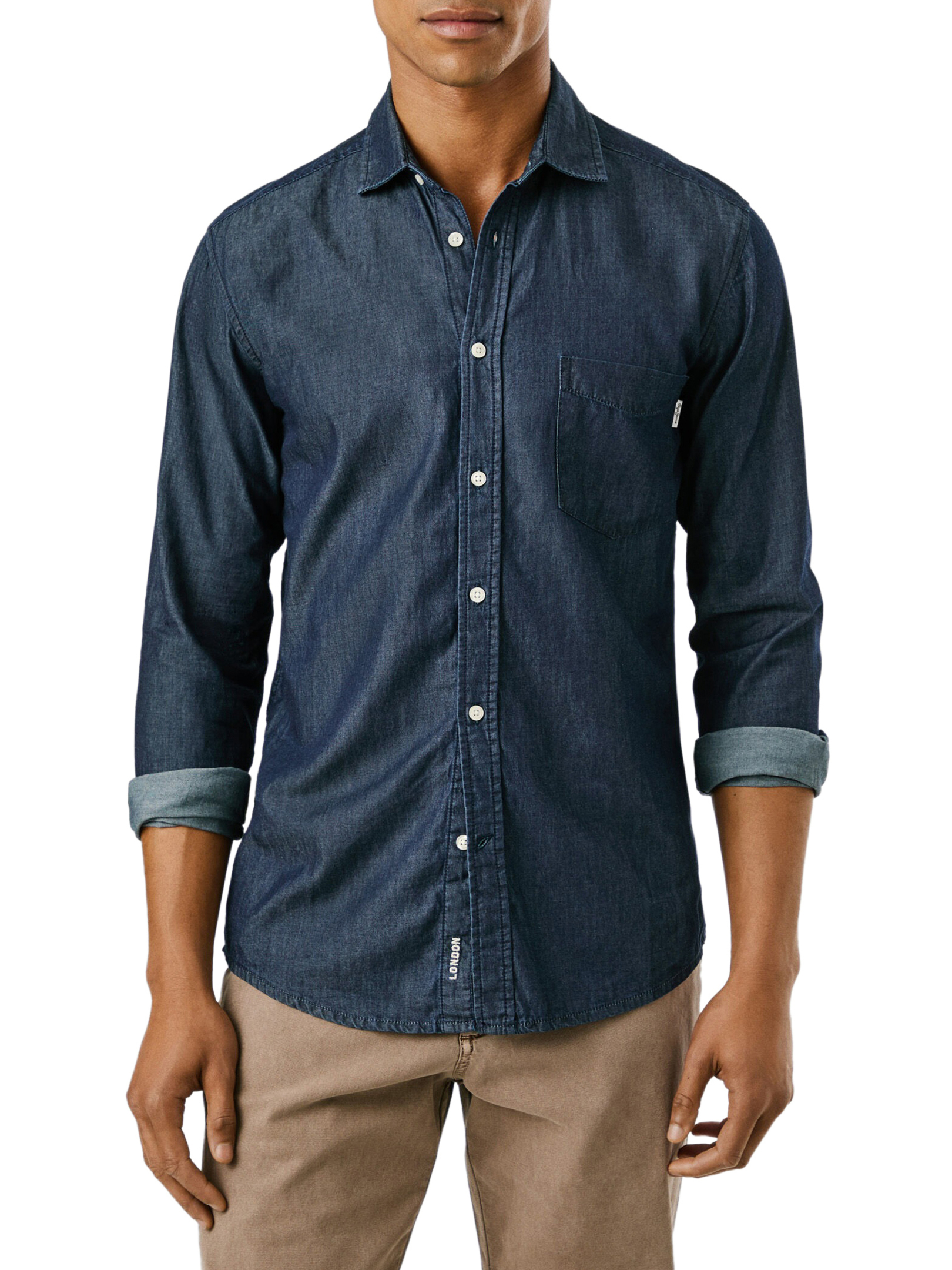 ΑΝΔΡΙΚΟ DENIM ΠΟΥΚΑΜΙΣΟ 1