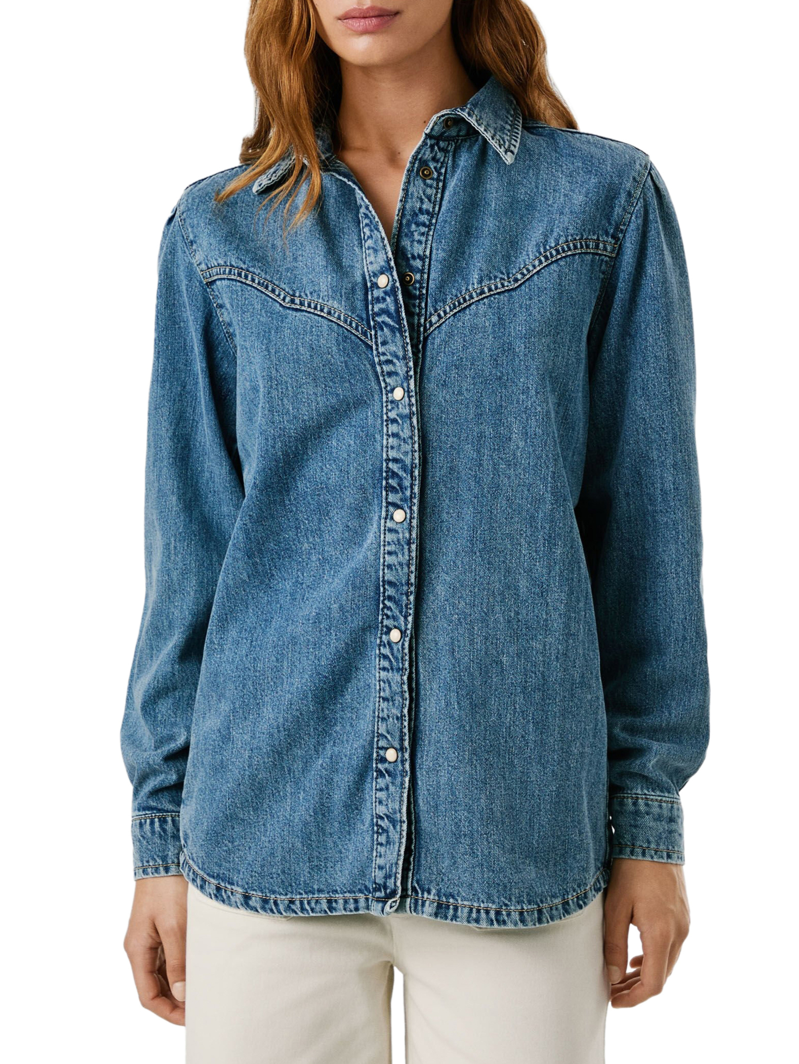 ΓΥΝΑΙΚΕΙΟ DENIM ΠΟΥΚΑΜΙΣΟ 1