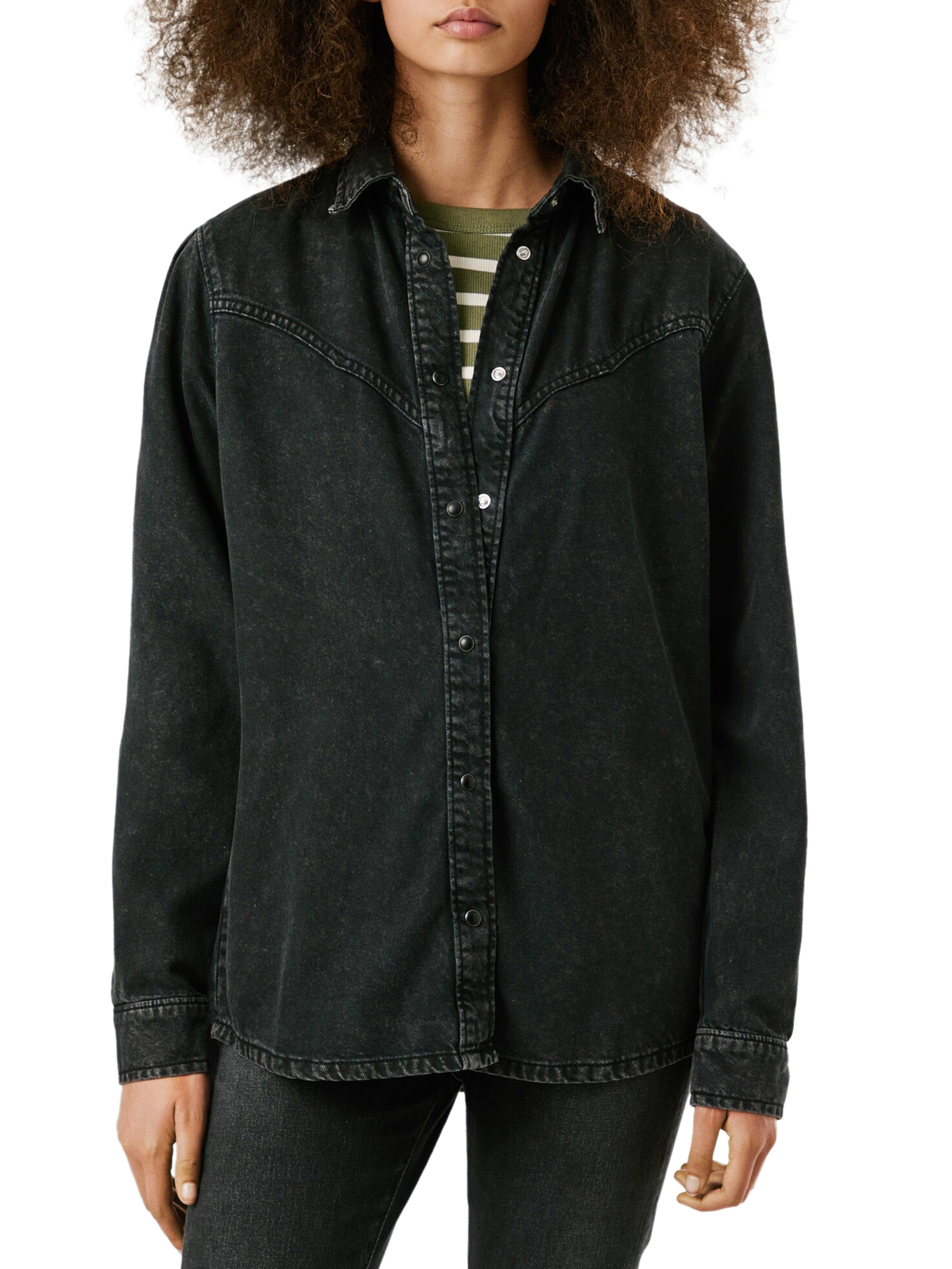 ΓΥΝΑΙΚΕΙΟ DENIM ΠΟΥΚΑΜΙΣΟ 1