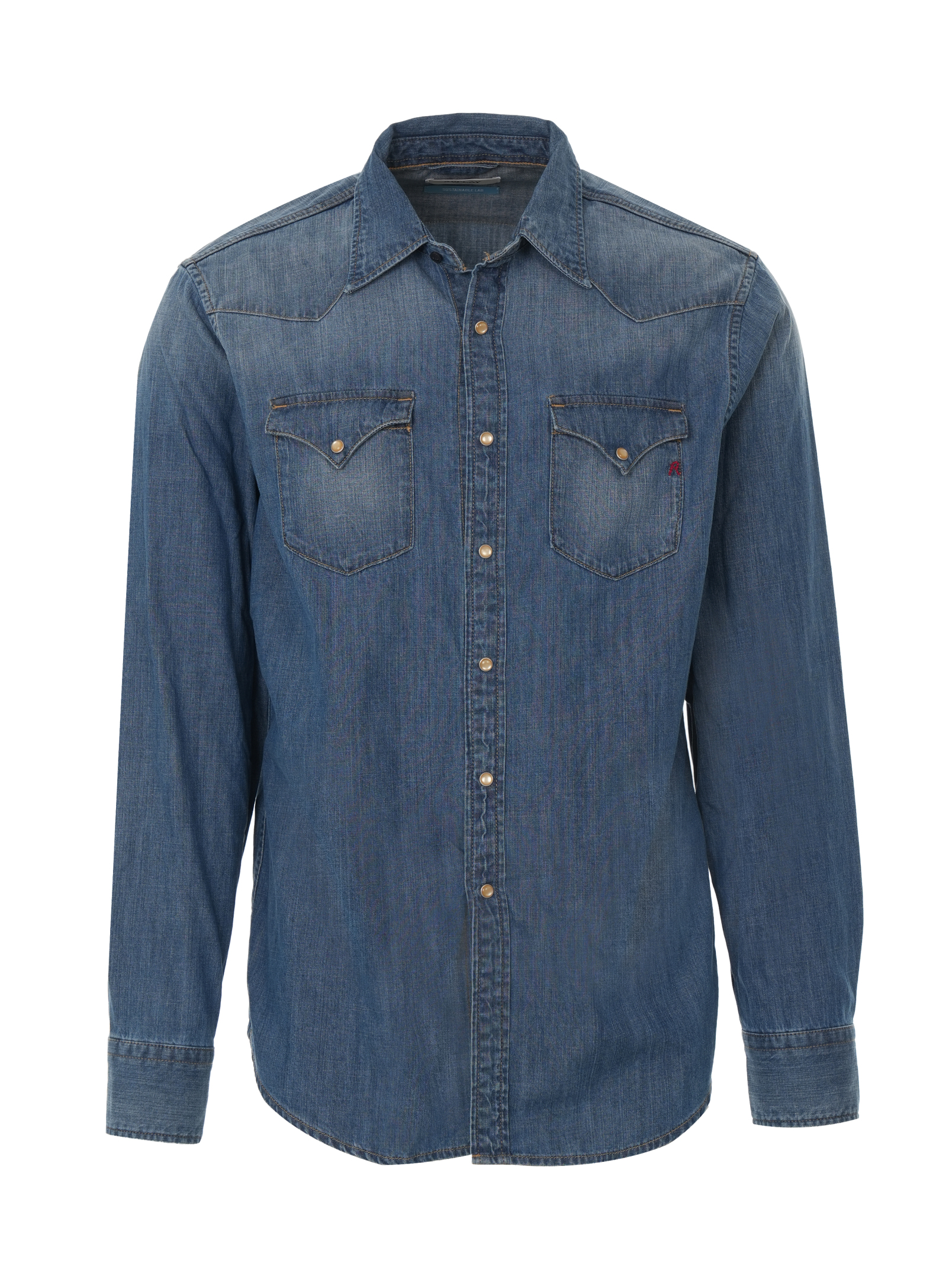 ΑΝΔΡΙΚΟ DENIM ΠΟΥΚΑΜΙΣΟ 0