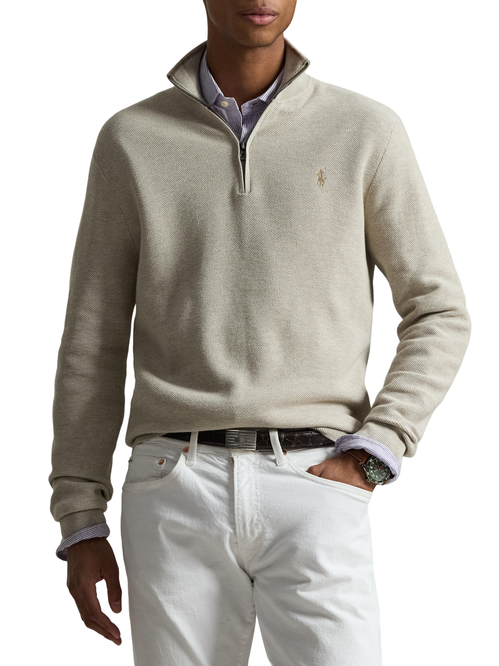 ΑΝΔΡΙΚΟ ΠΟΥΛΟΒΕΡ HALF-ZIP 1