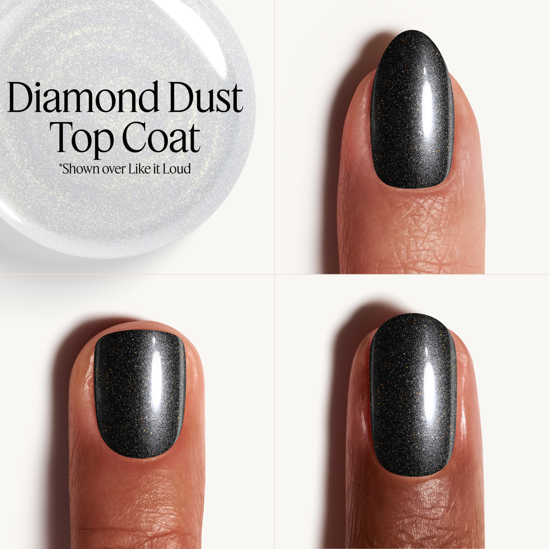 GEL COUTURE 574 DIAMOND DUST TOP COAT 3