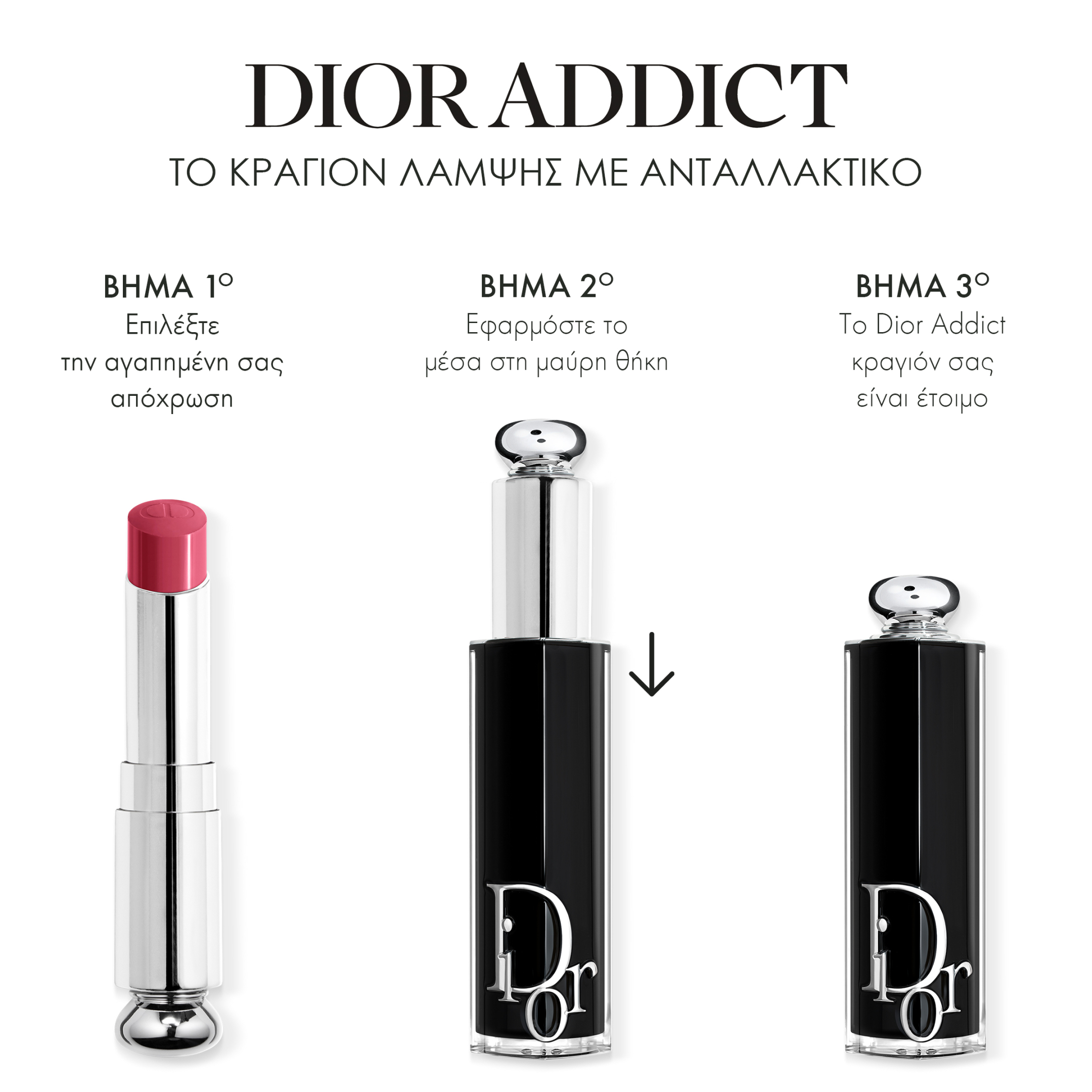DIOR ADDICT SHINE LIPSTICK REFILL 3