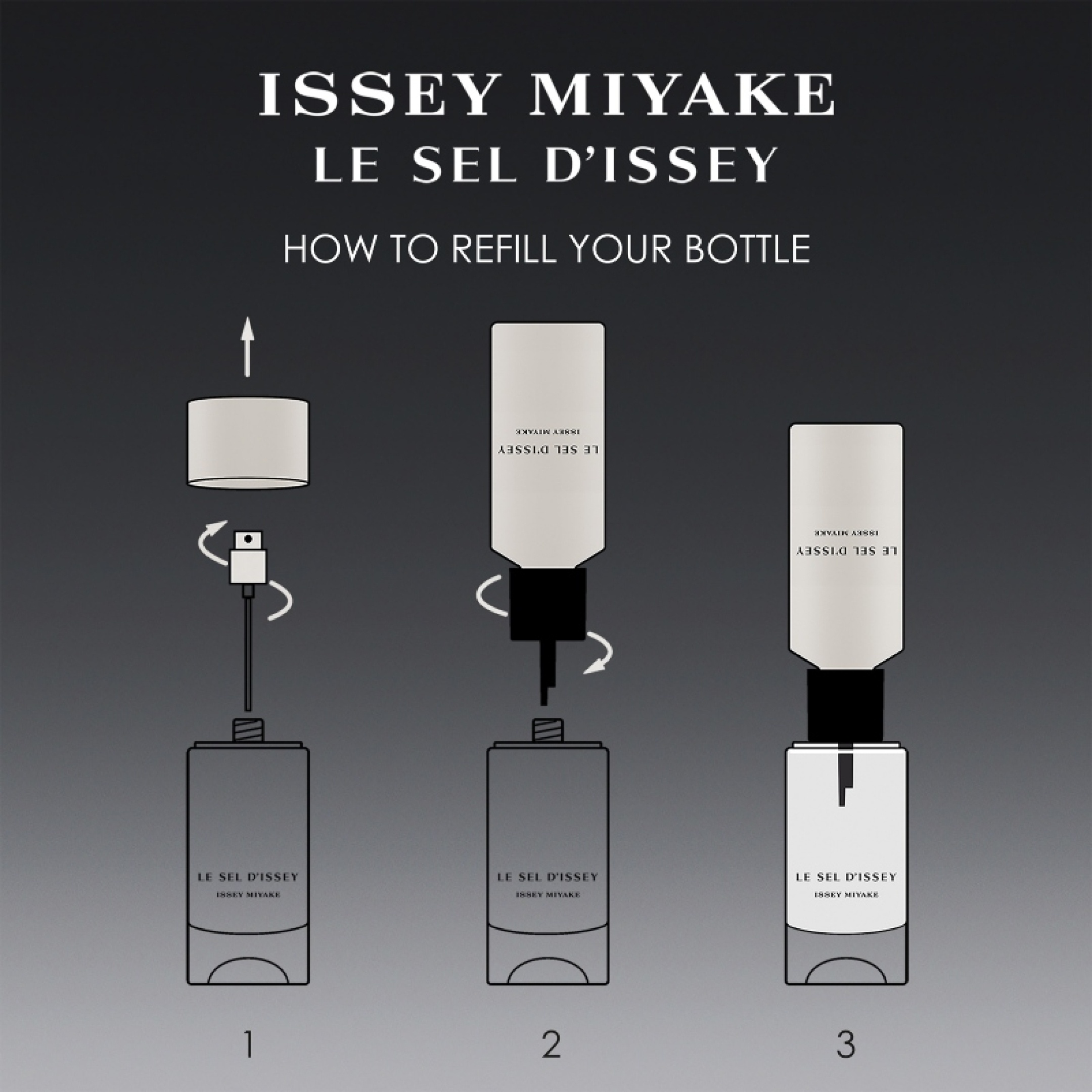 LE SEL D'ISSEY EAU DE TOILETTE REFILL 1