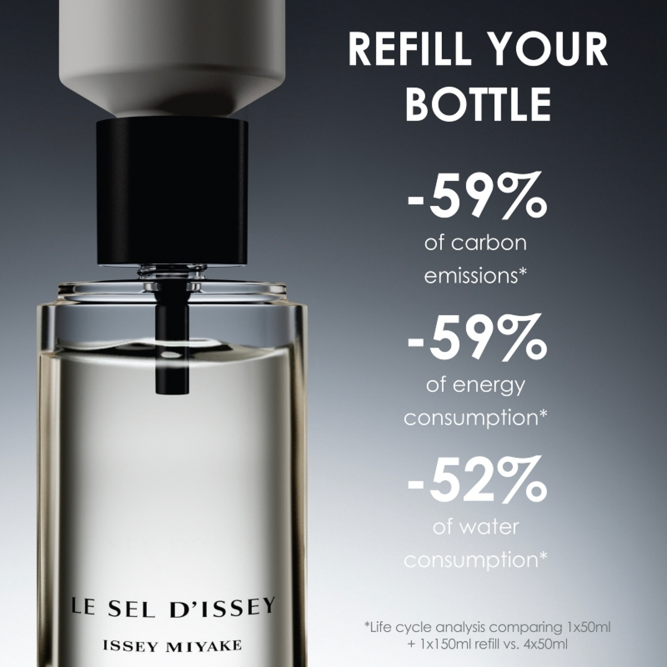 LE SEL D'ISSEY EAU DE TOILETTE REFILL 2