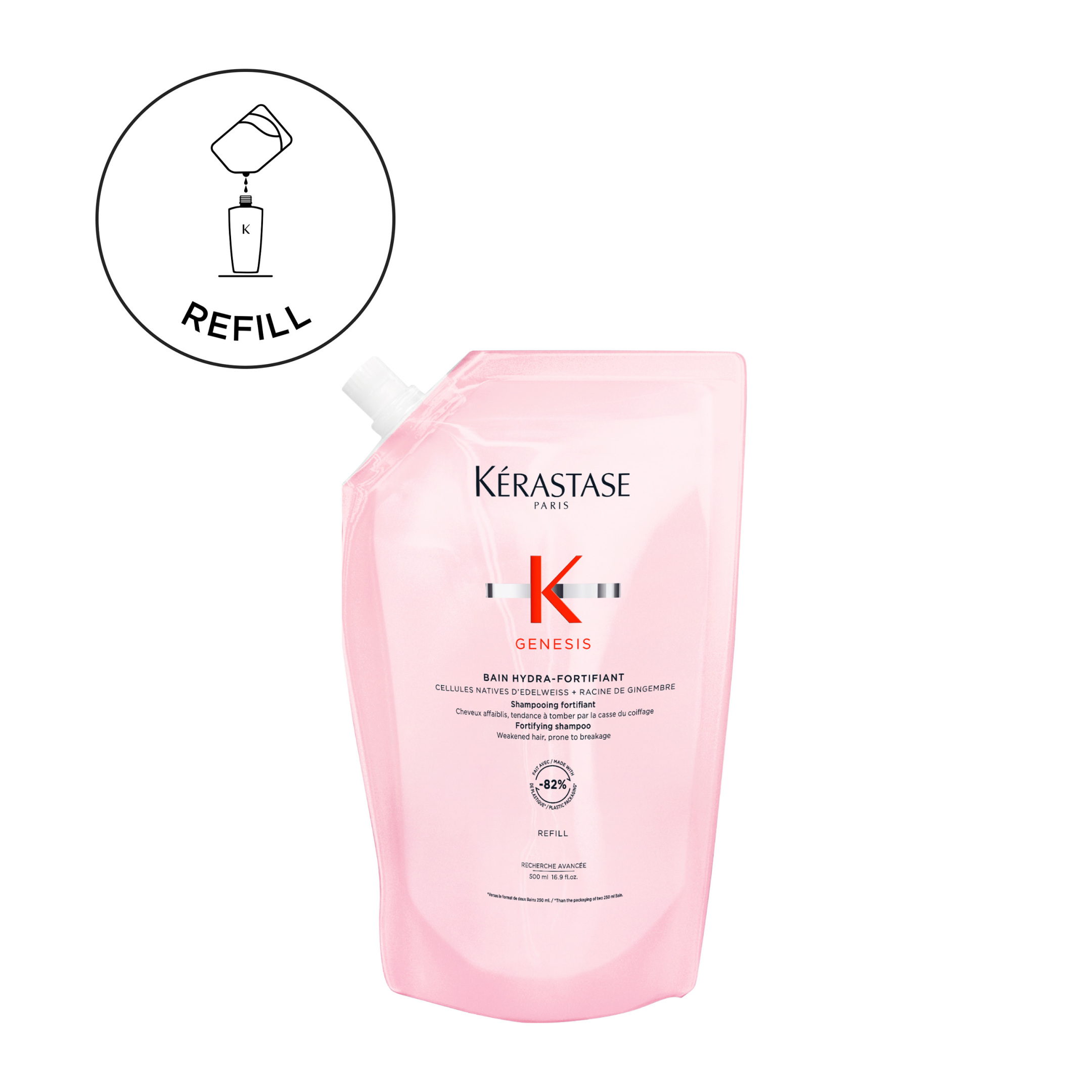 GENESIS REFILL ΣΑΜΠΟΥΑΝ BAIN HYDRA-FORTIFIANT ΓΙΑ ΑΔΥΝΑΜΑ ΜΑΛΛΙΑ 0