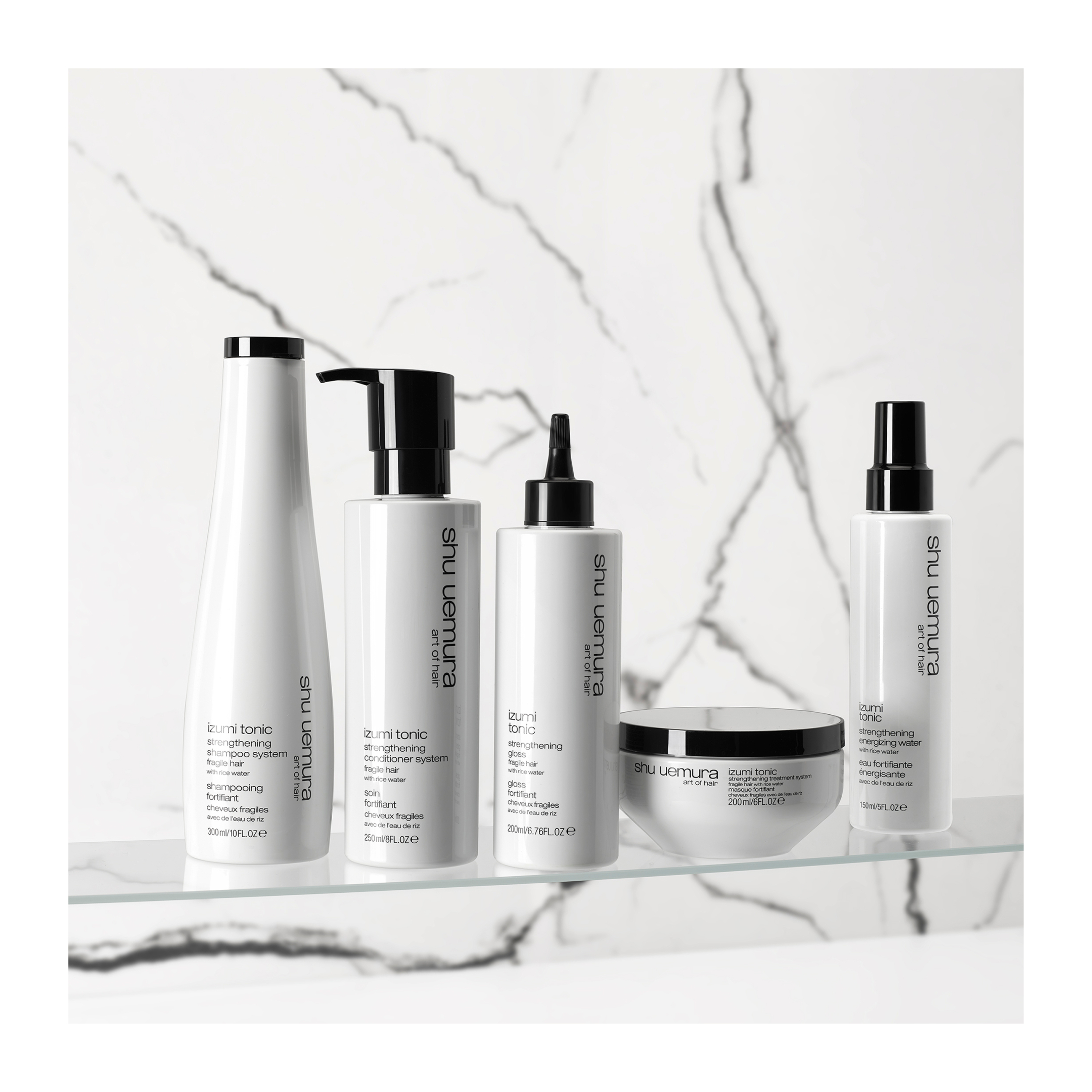 IZUMI TONIC GLOSS ΕΝΔΥΝΑΜΩΣΗΣ ΜΕ ΝΕΡΟ ΡΥΖΙΟΥ ΓΙΑ ΕΥΘΡΑΥΣΤΑ ΜΑΛΛΙΑ 5