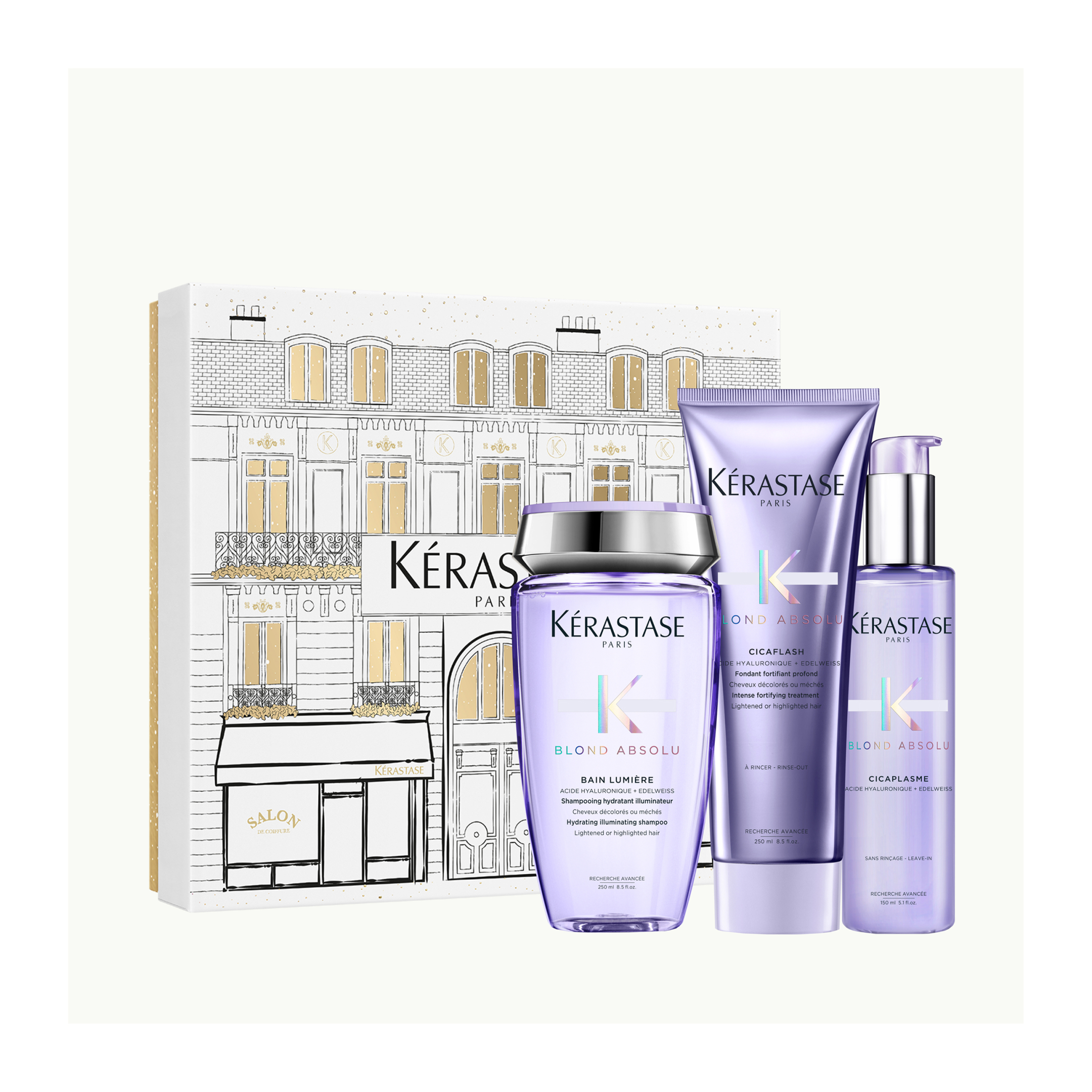 BLOND ABSOLU ΓΙΑ ΒΑΜΜΕΝΑ & ΞΑΝΟΙΓΜΕΝΑ ΞΑΝΘΑ ΜΑΛΛΙΑ GIFT SET 0
