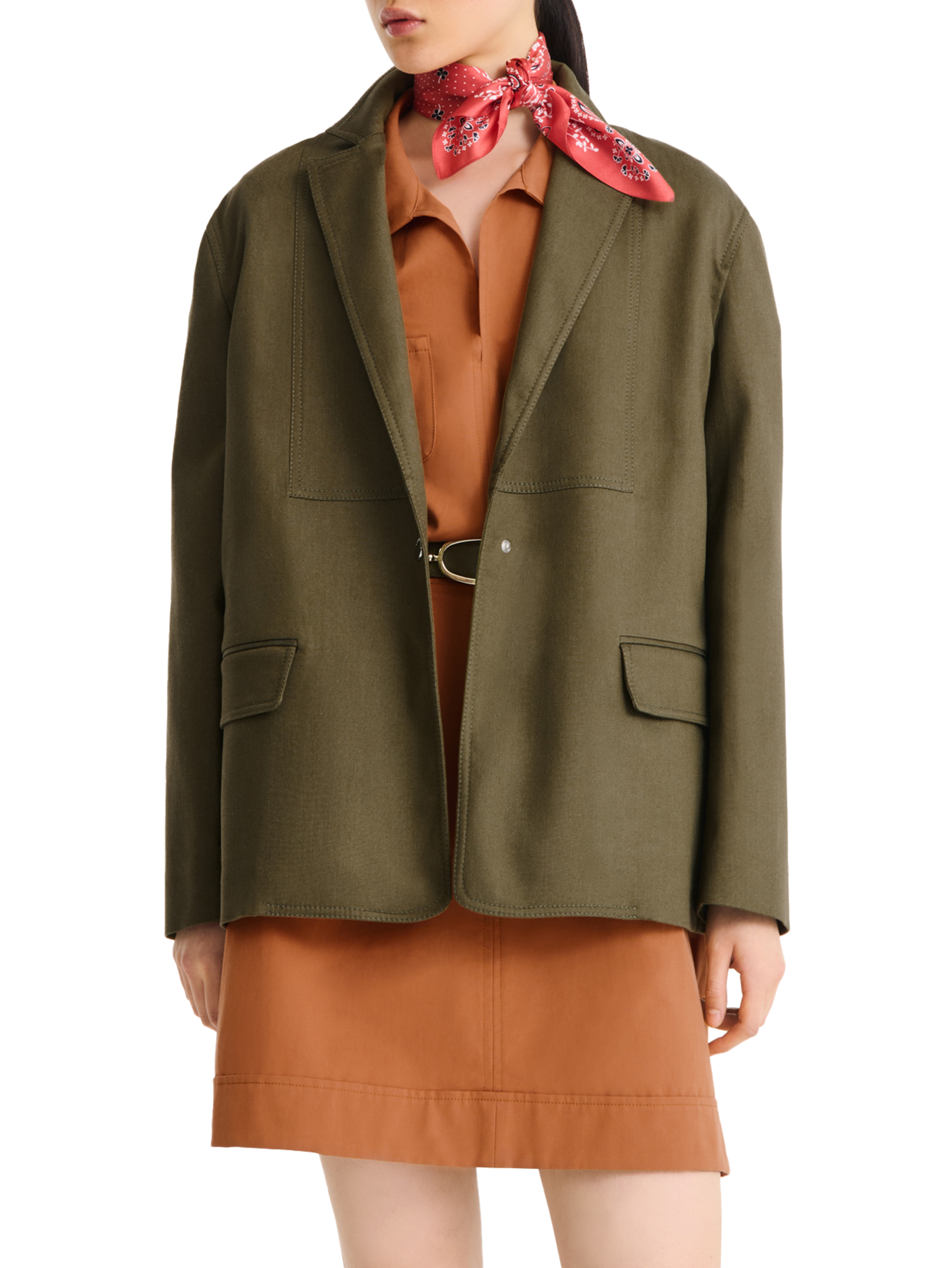 ΓΥΝΑΙΚΕΙΟ ΦΟΥΛΑΡΙ FRENCH BANDANA SILK SCARF 50 1