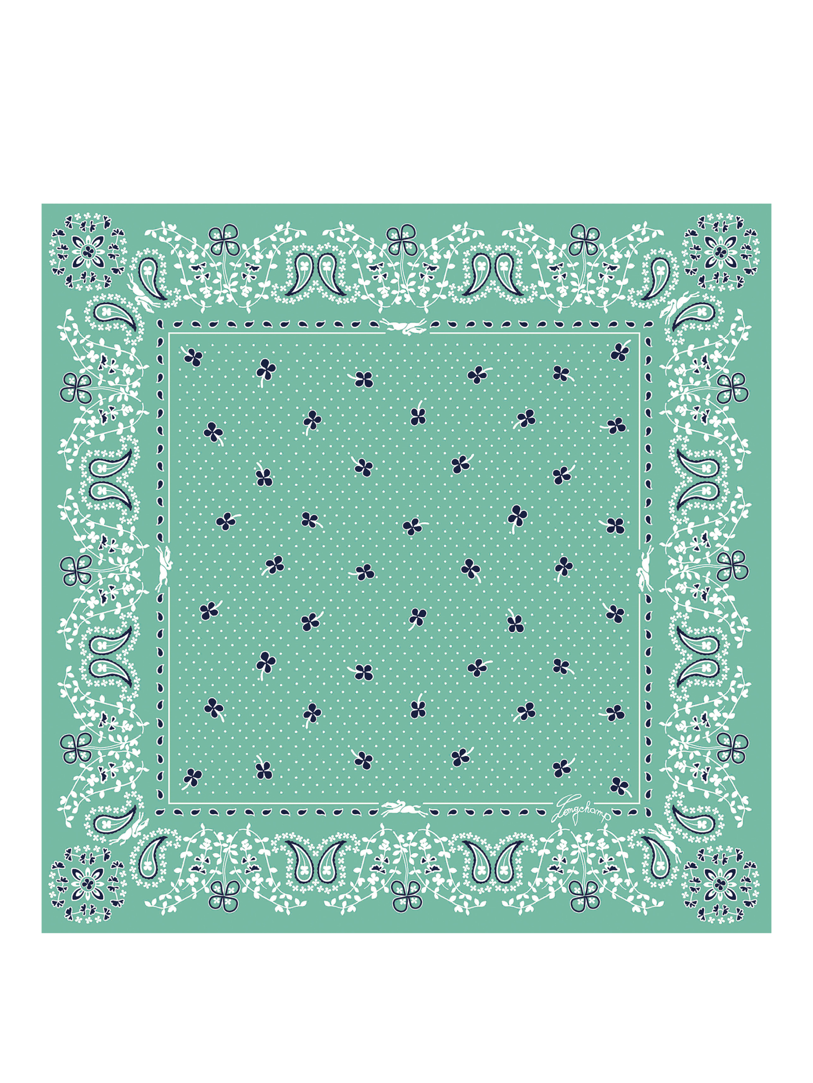 ΓΥΝΑΙΚΕΙΟ ΦΟΥΛΑΡΙ FRENCH BANDANA SILK SCARF 50 0