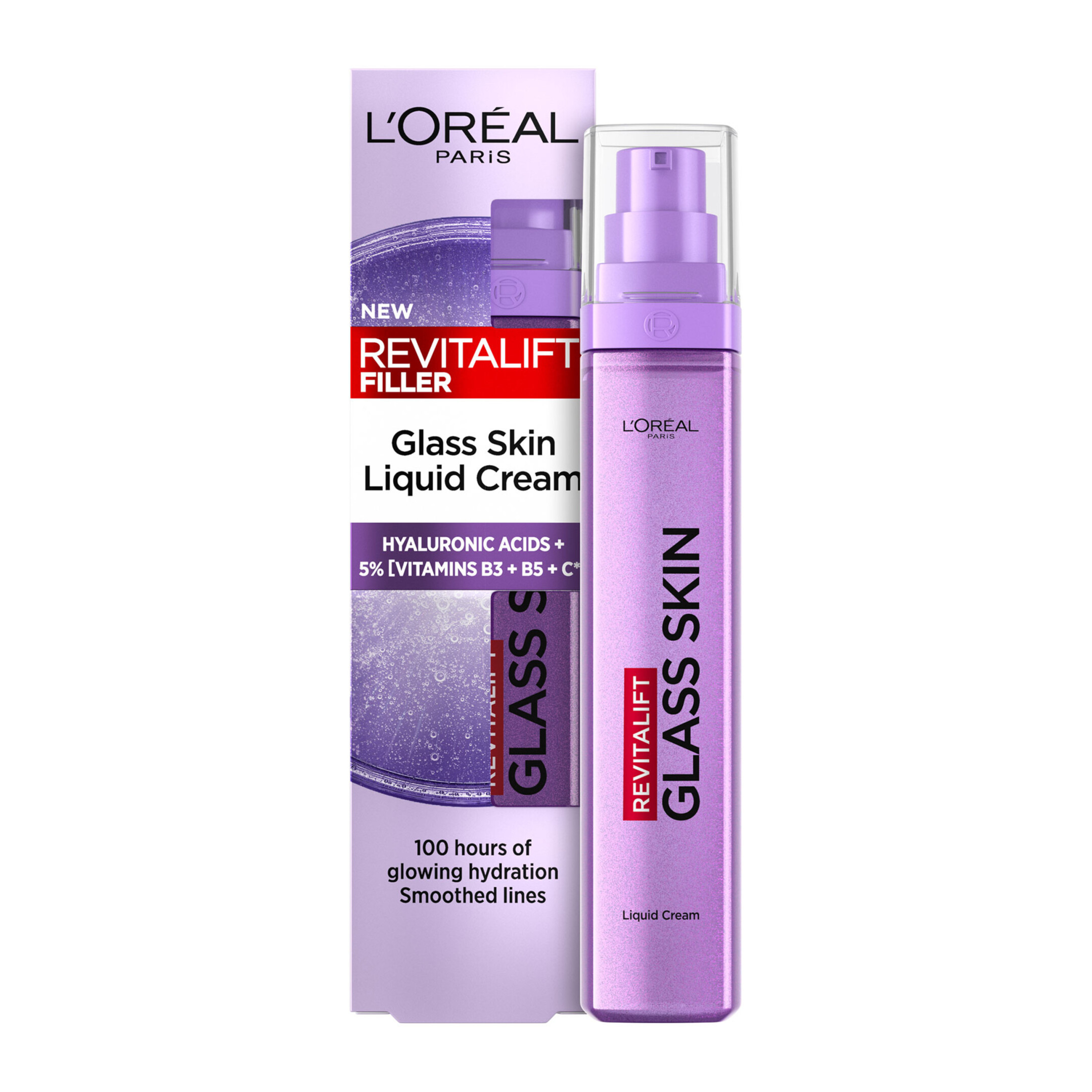 REVITALIFT FILLER GLASS SKIN LIQUID ΕΝΥΔΑΤΙΚΗ ΚΡΕΜΑ ΠΡΟΣΩΠΟΥ 1