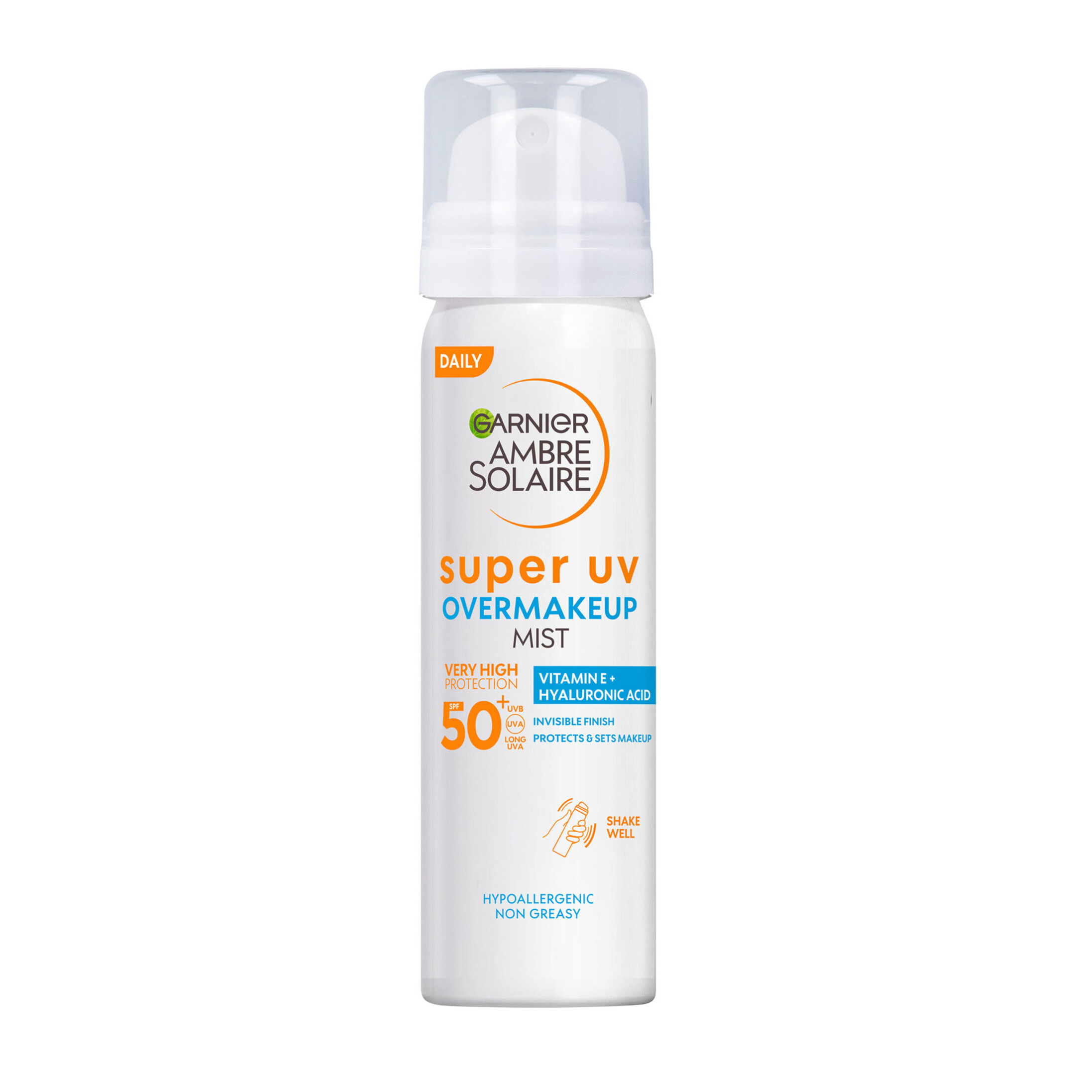 AMBRE SOLAIRE SUPER UV MIST ΠΡΟΣΩΠΟΥ SPF50+ 0