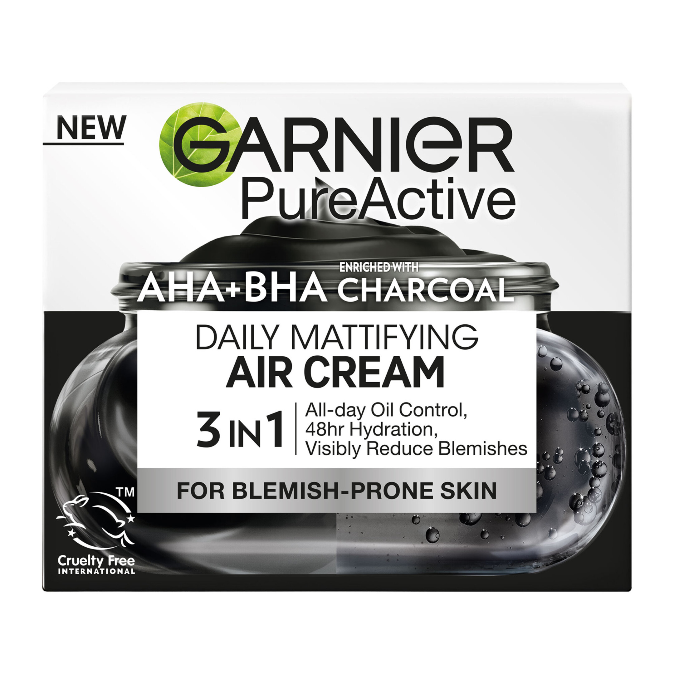 GARNIER PURE ACTIVE AIR CREAM ΚΡΕΜΑ ΠΡΟΣΩΠΟΥ ΜΕ ΕΛΑΦΡΙΑ ΥΦΗ ΓΙΑ ΕΠΙΔΕΡΜΙΔΑ ΜΕ ΑΤΕΛΕΙΕΣ  7