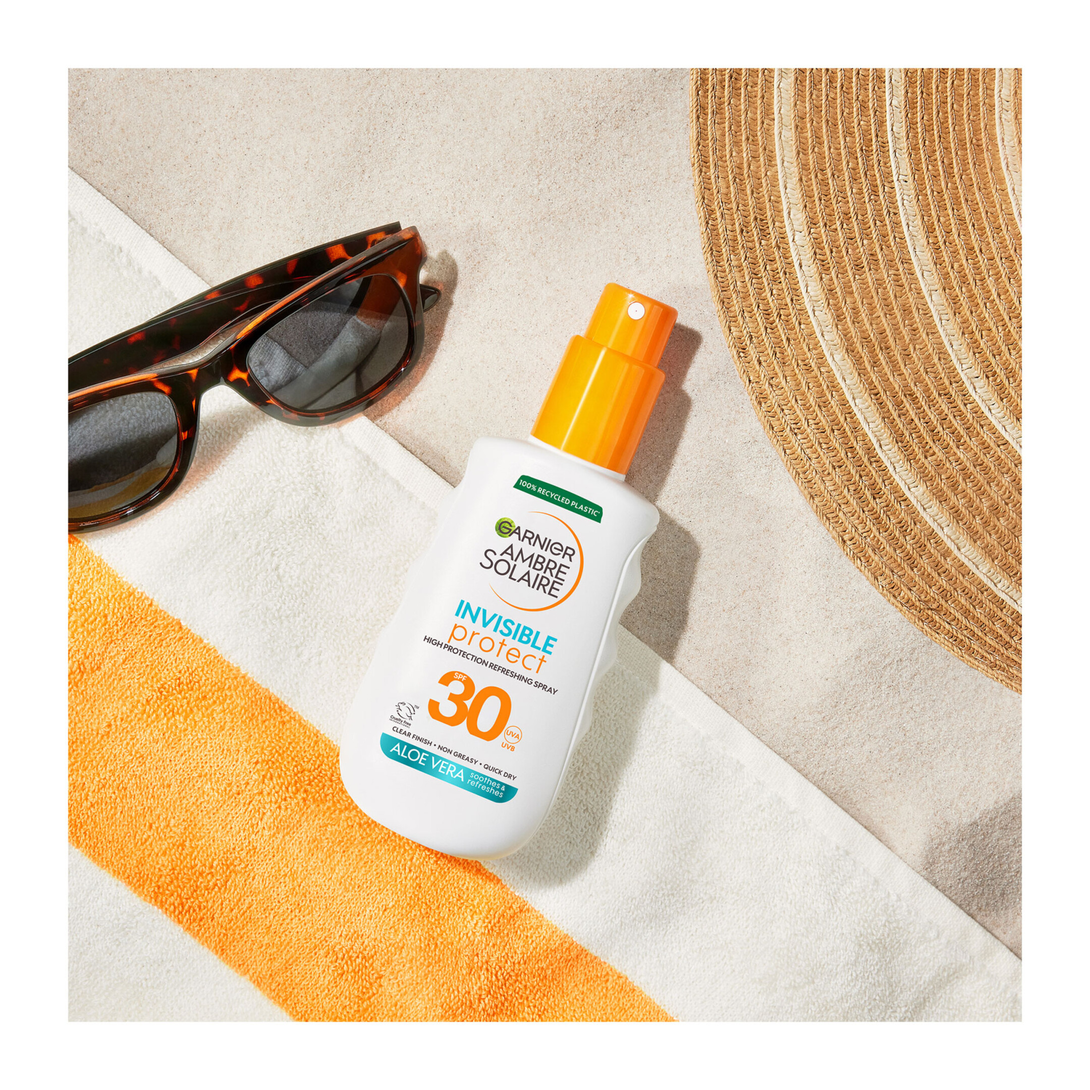 AMBRE SOLAIRE INVISIBLE PROTECT SPRAY SPF30 1