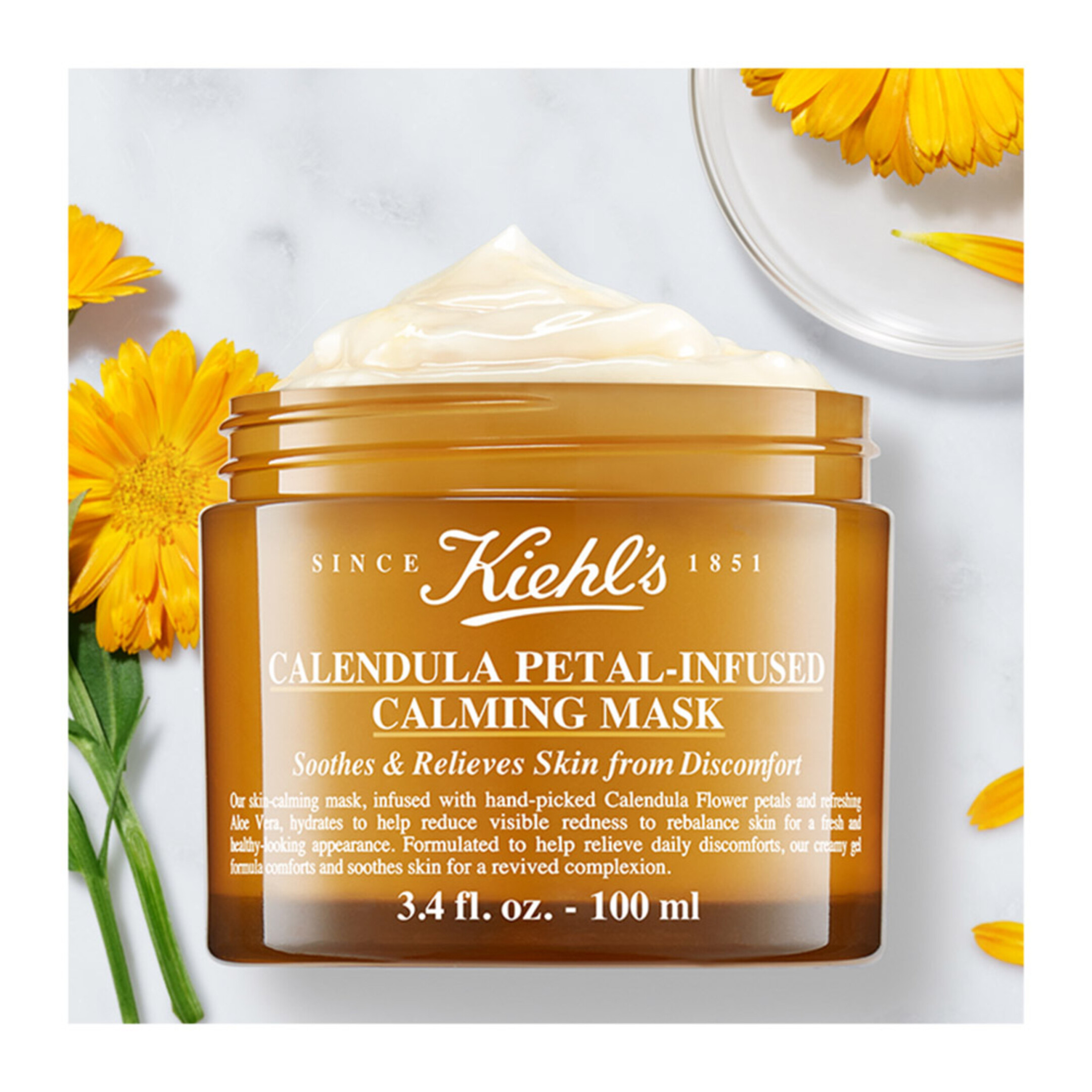 CALENDULA PETAL-INFUSED CALMING MASK 2