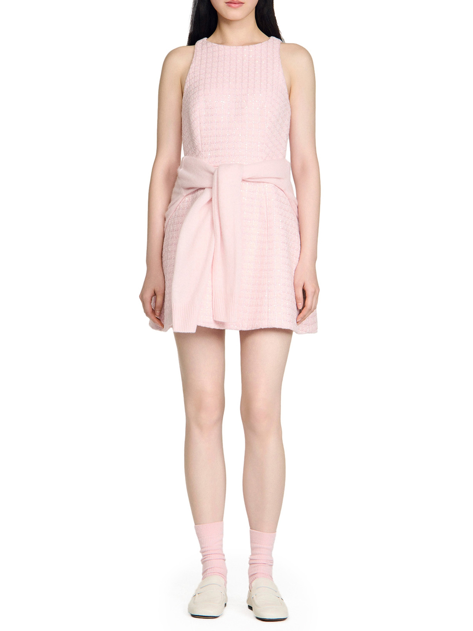 ΜΙΝΙ TWEED ΦΟΡΕΜΑ ΜΕ ΠΑΓΙΕΤΑ 1