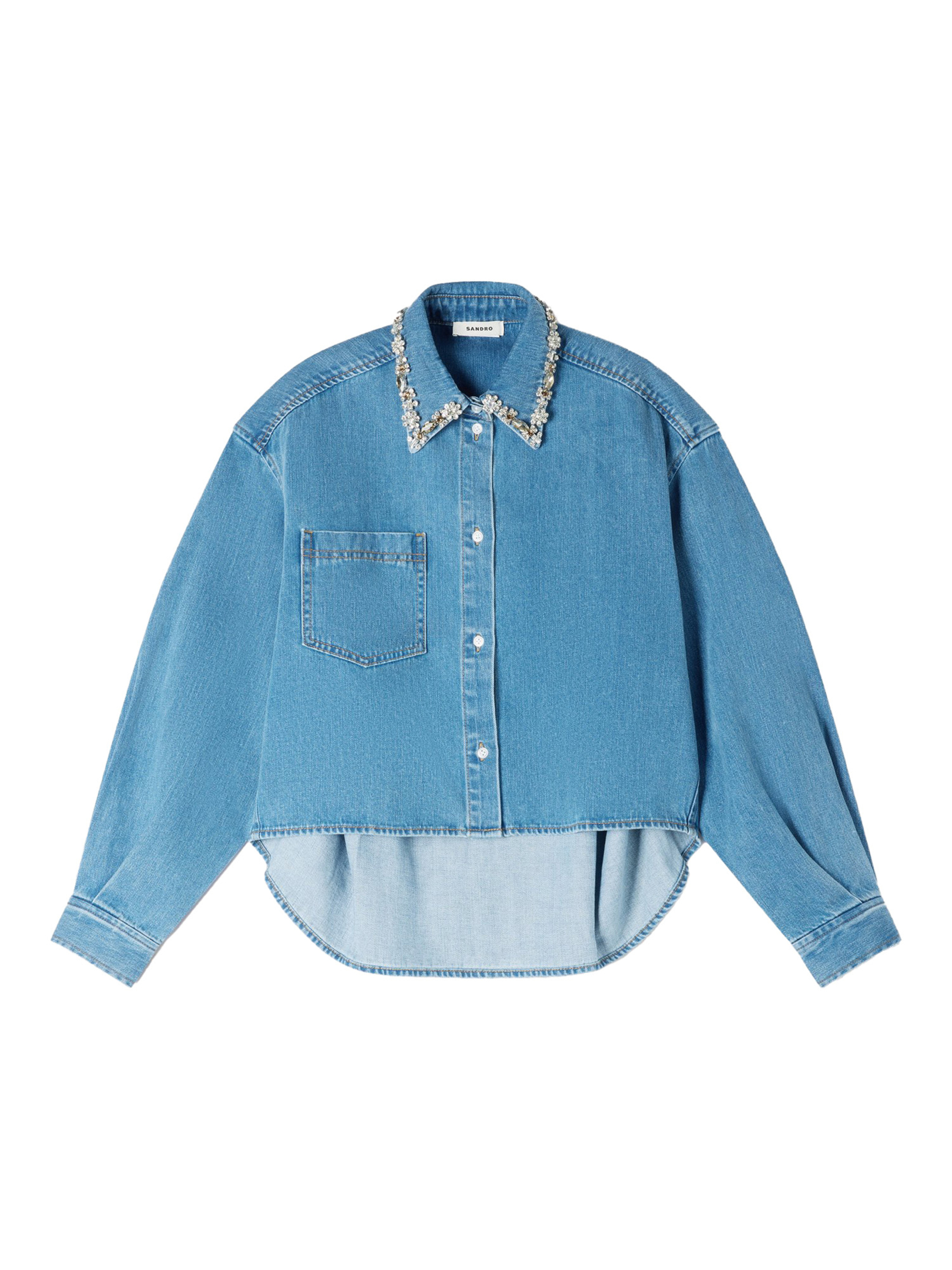 ΓΥΝΑΙΚΕΙΟ DENIM ΠΟΥΚΑΜΙΣΟ  0