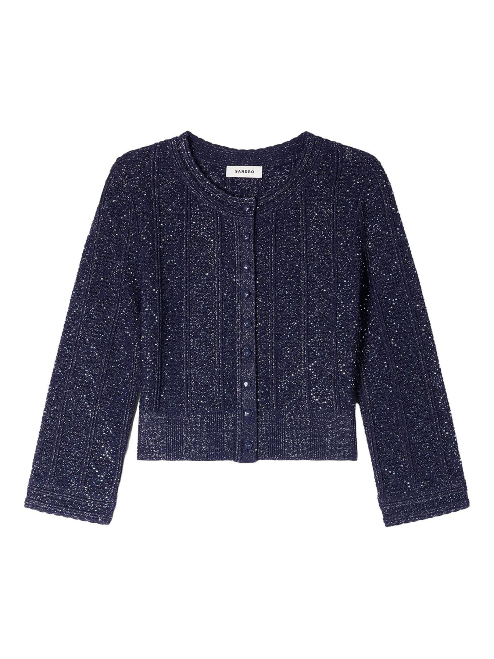 ΓΥΝΑΙΚΕΙΑ ΠΛΕΚΤΗ ΖΑΚΕΤΑ ΜΕ ΣΤΡΑΣ  0