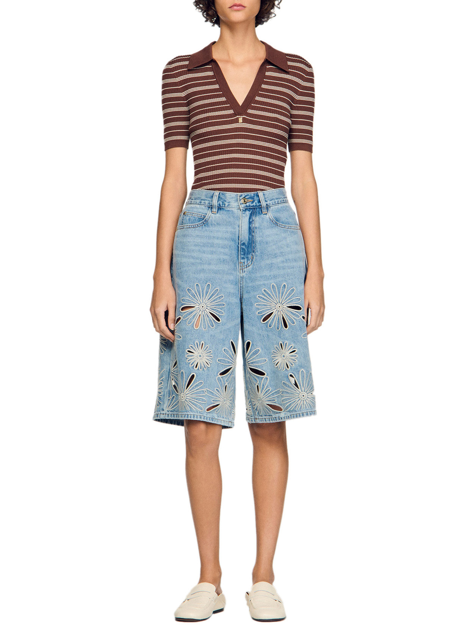 ΓΥΝΑΙΚΕΙΑ DENIM ΒΕΡΜΟΥΔΑ  1