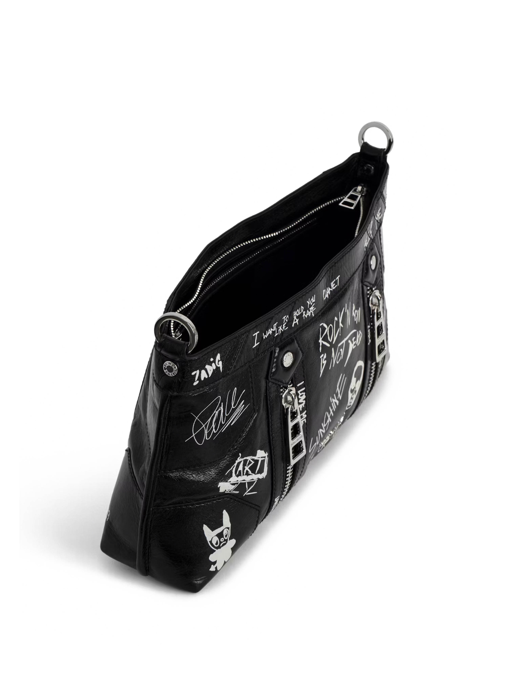 ΓΥΝΑΙΚΕΙΑ ΔΕΡΜΑΤΙΝΗ ΤΣΑΝΤΑ ΩΜΟΥ SUNNY MOOD  3