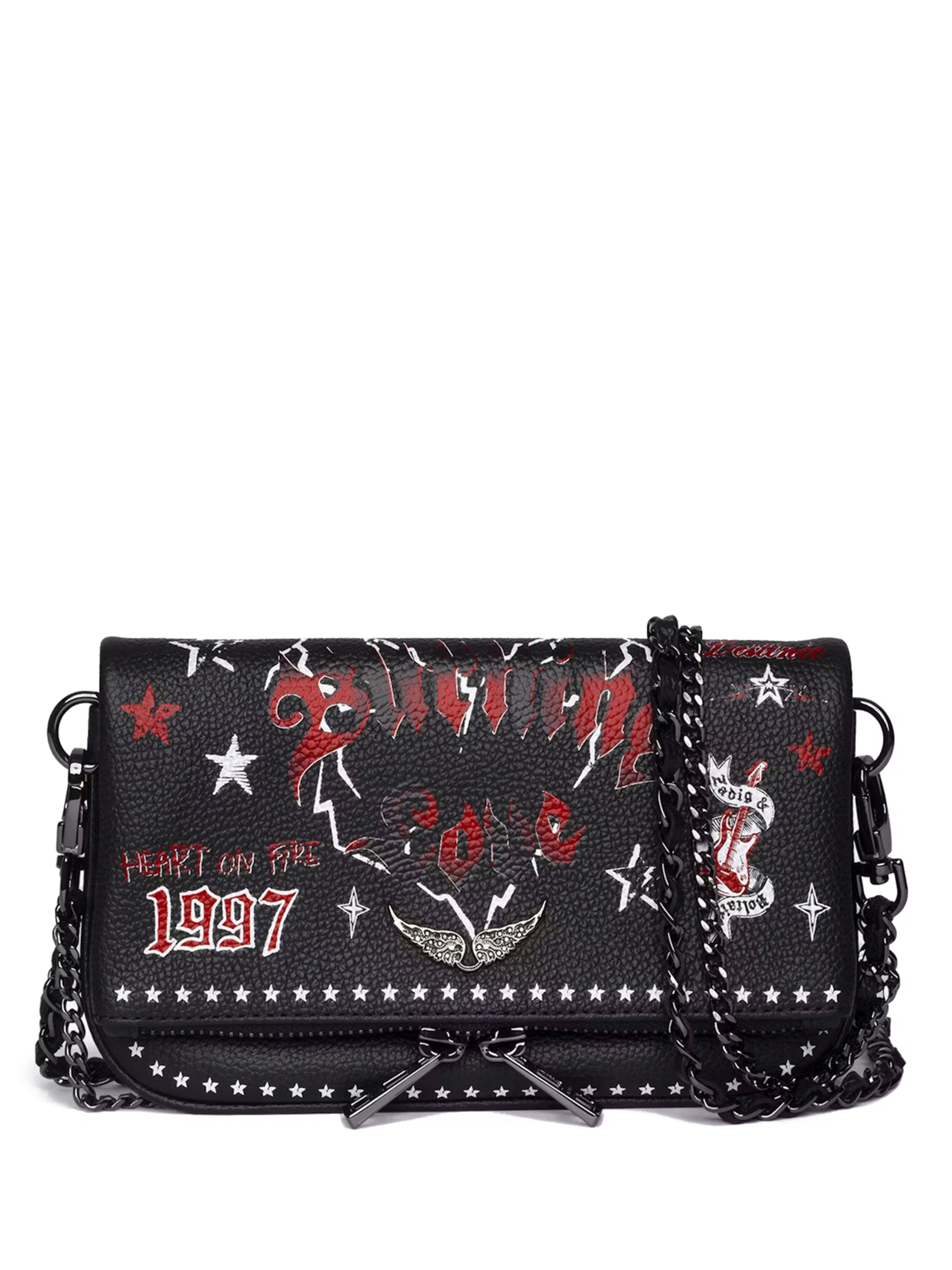 ΓΥΝΑΙΚΕΙΟ ΔΕΡΜΑΤΙΝΟ CLUTCH ROCK PUNK 0