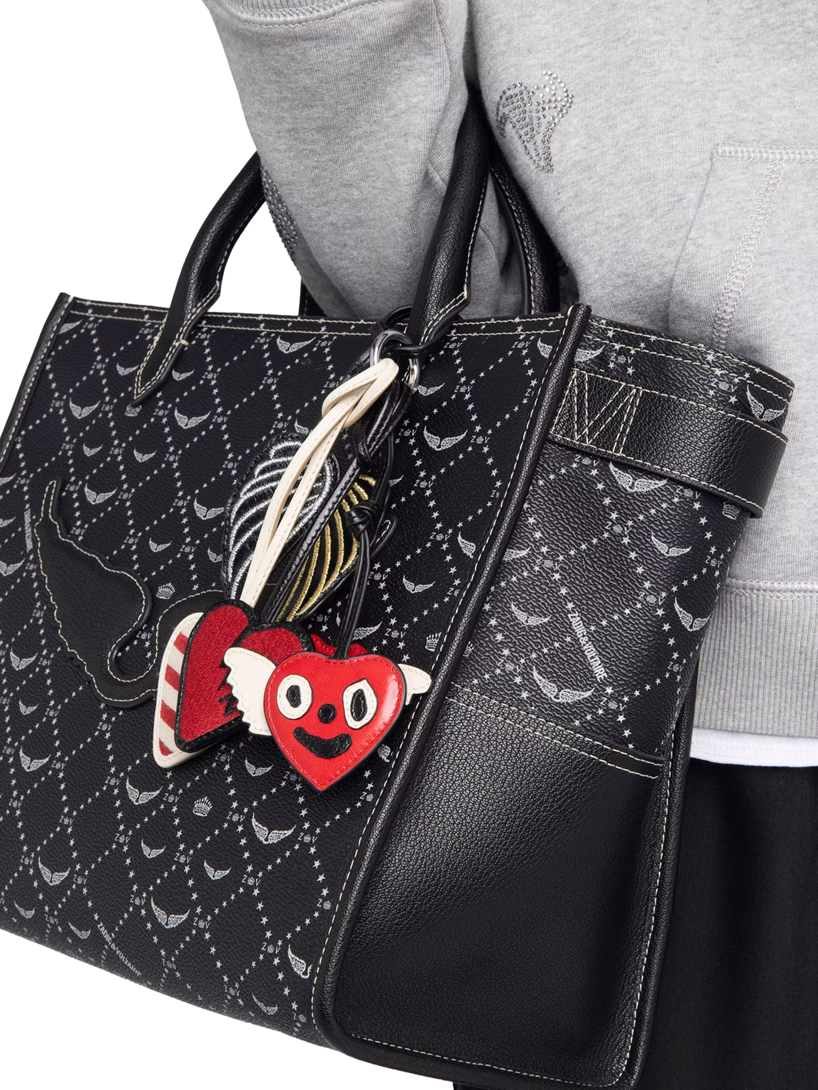 ΓΥΝΑΙΚΕΙΟ ΔΕΡΜΑΤΙΝΟ ΜΠΡΕΛΟΚ ΤΣΑΝΤΑΣ LOVE CHERRY 2