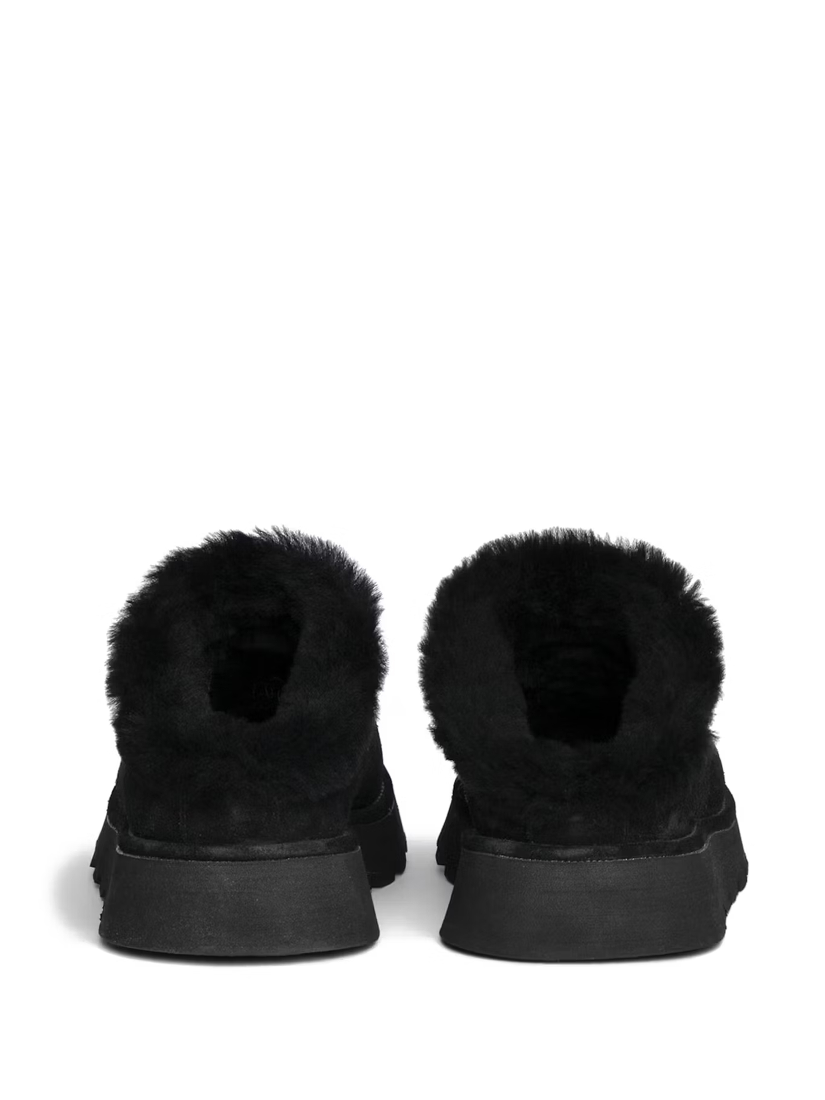 ΓΥΝΑΙΚΕΙΑ SUEDE MULES TEDDY SHEARLING 2